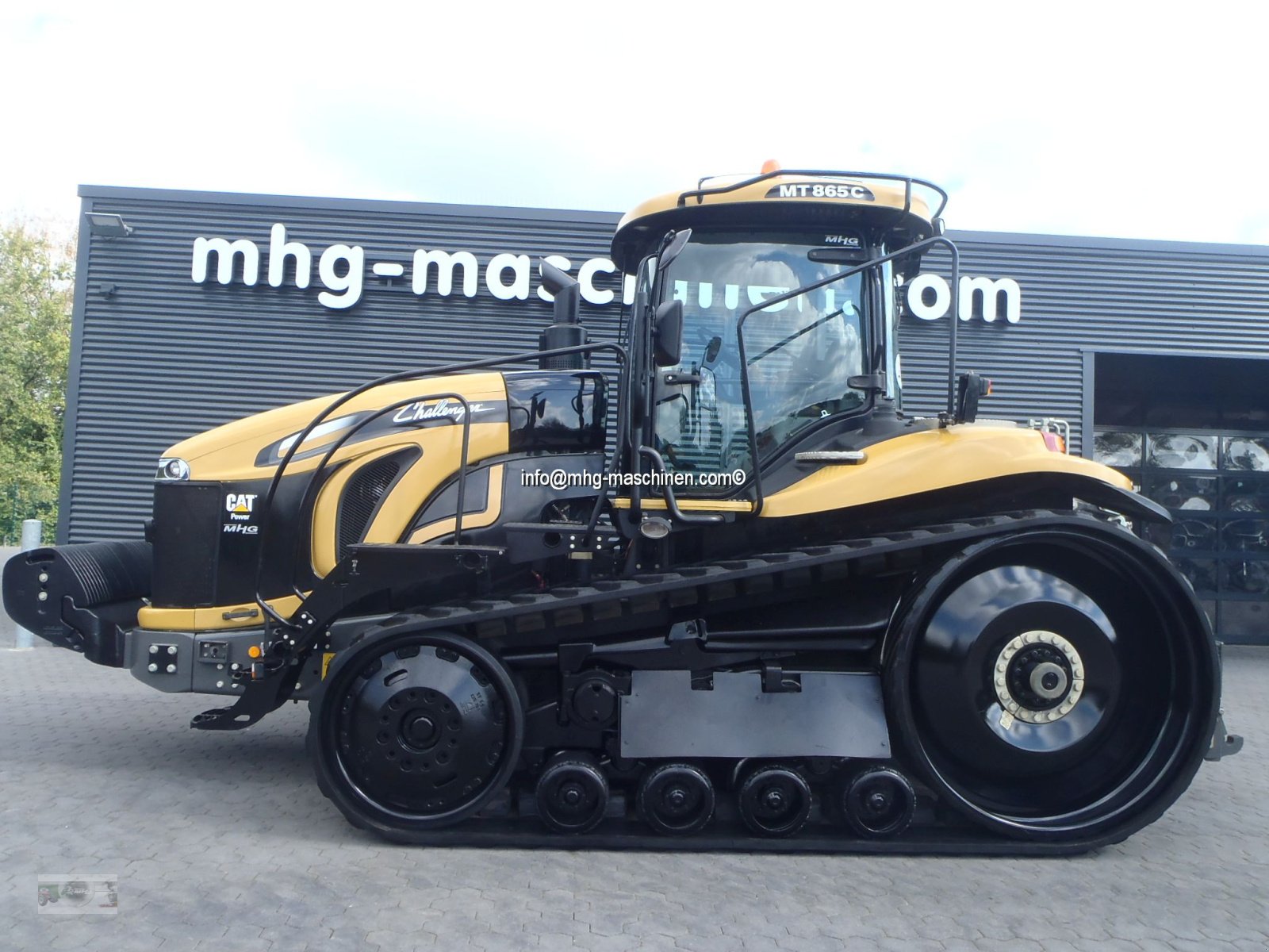 Raupentraktor del tipo Challenger MT 865 C nur 2428 h, PTO, Gebrauchtmaschine en Gescher (Imagen 1)