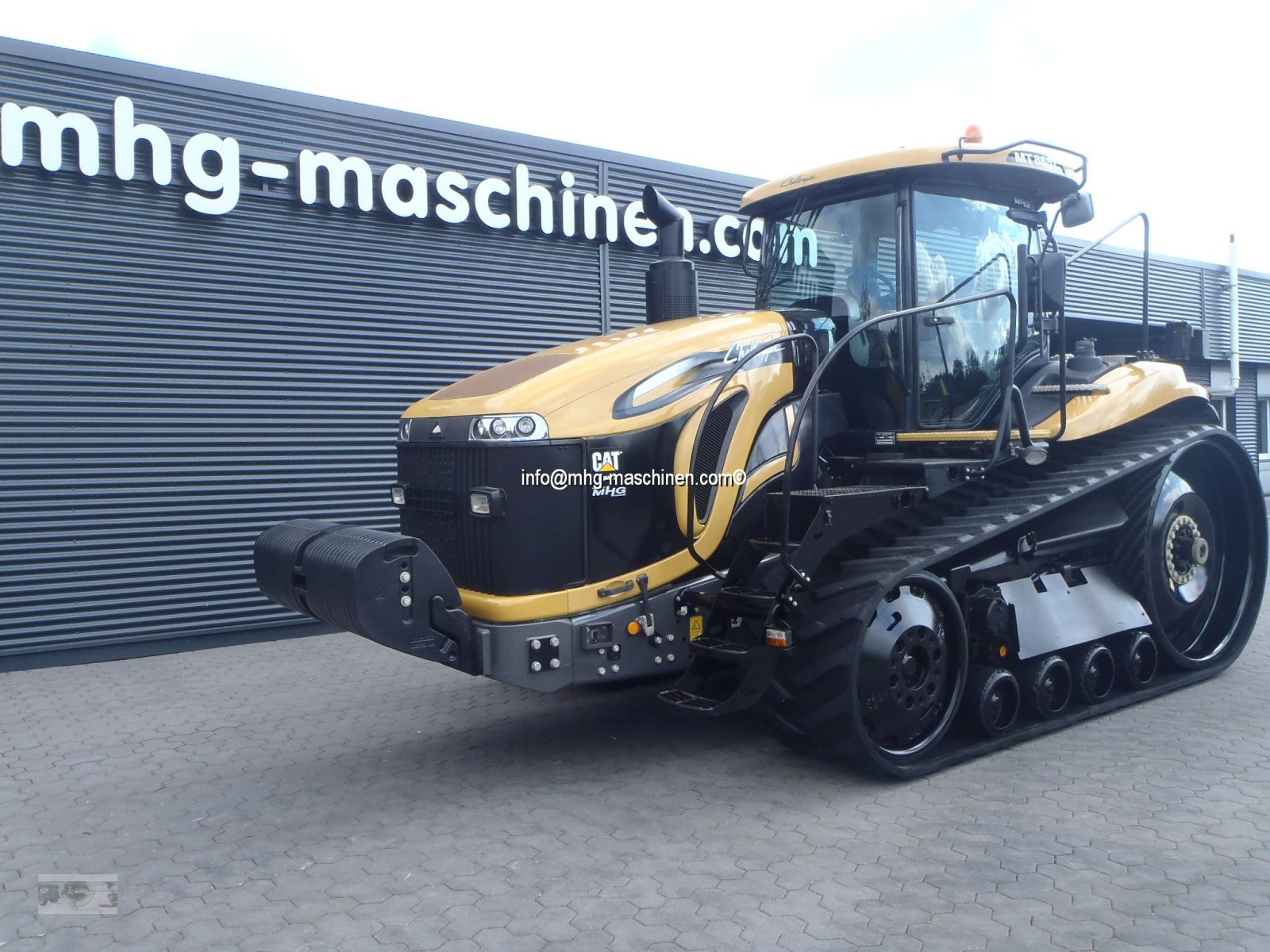 Raupentraktor a típus Challenger MT 865 C nur 2428 h, PTO, Gebrauchtmaschine ekkor: Gescher (Kép 2)