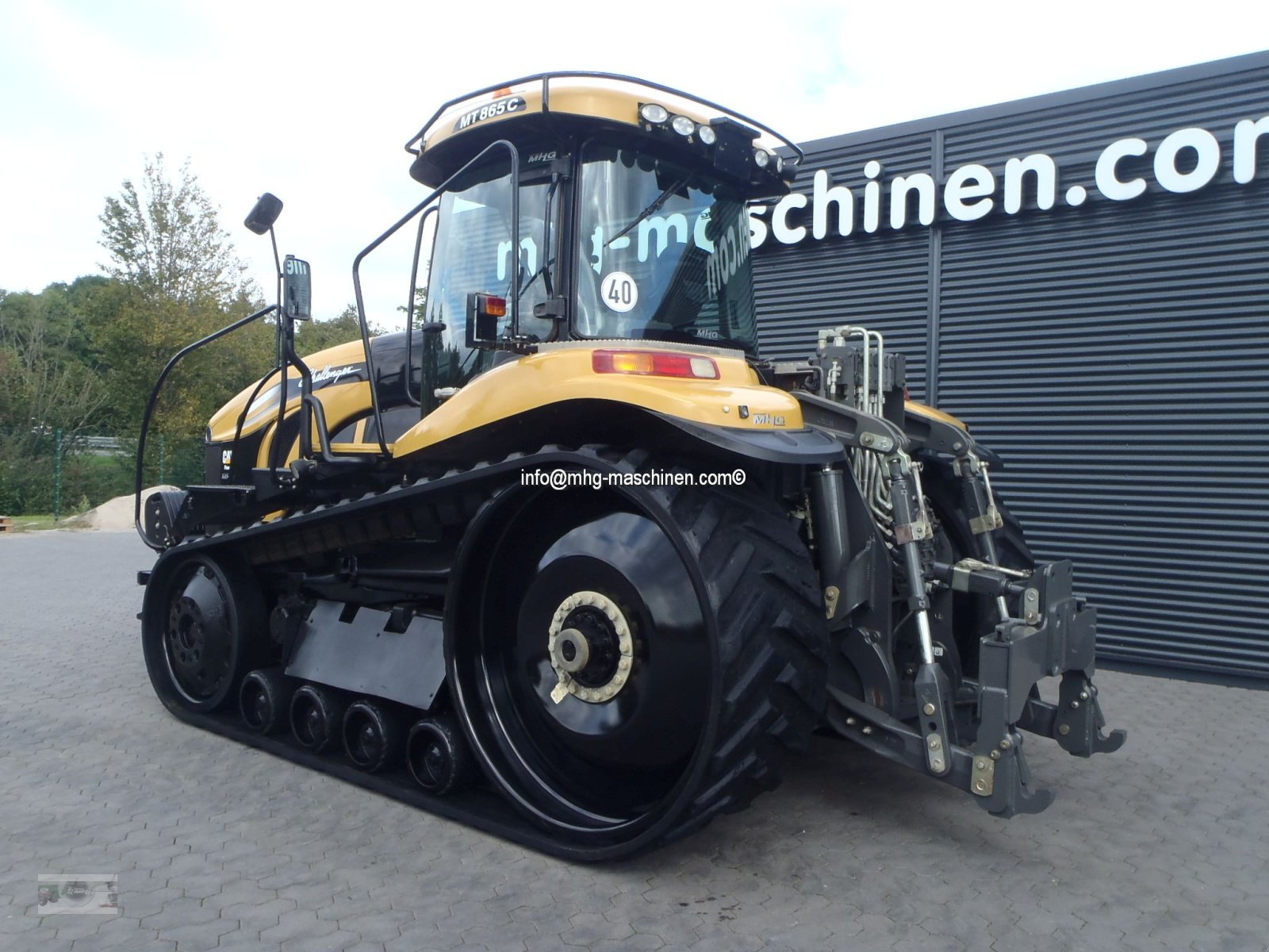 Raupentraktor tip Challenger MT 865 C nur 2428 h, PTO, Gebrauchtmaschine in Gescher (Poză 4)