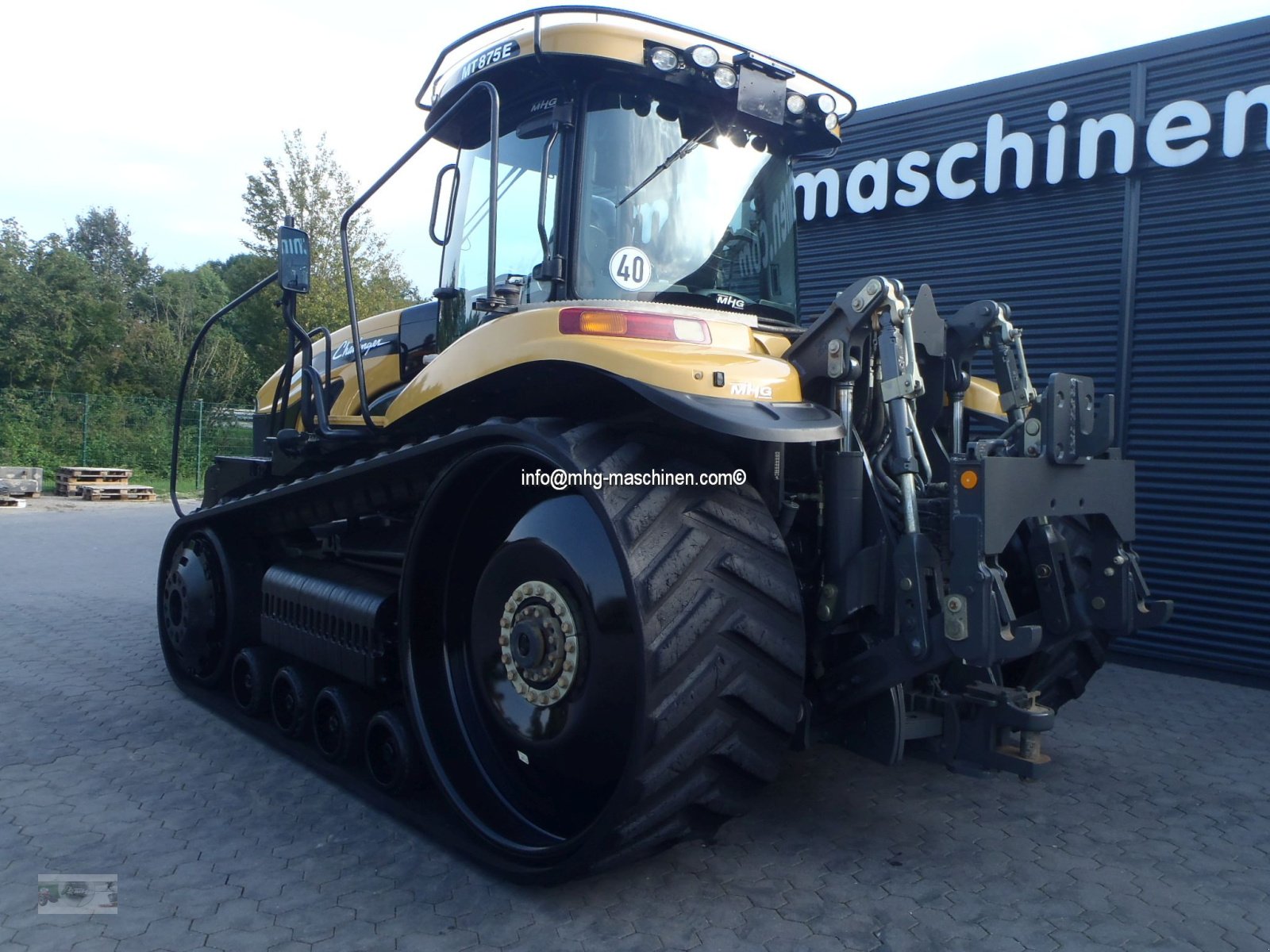 Raupentraktor tipa Challenger MT 875 E Hubwerk GPS/RTK, Gebrauchtmaschine u Gescher (Slika 4)