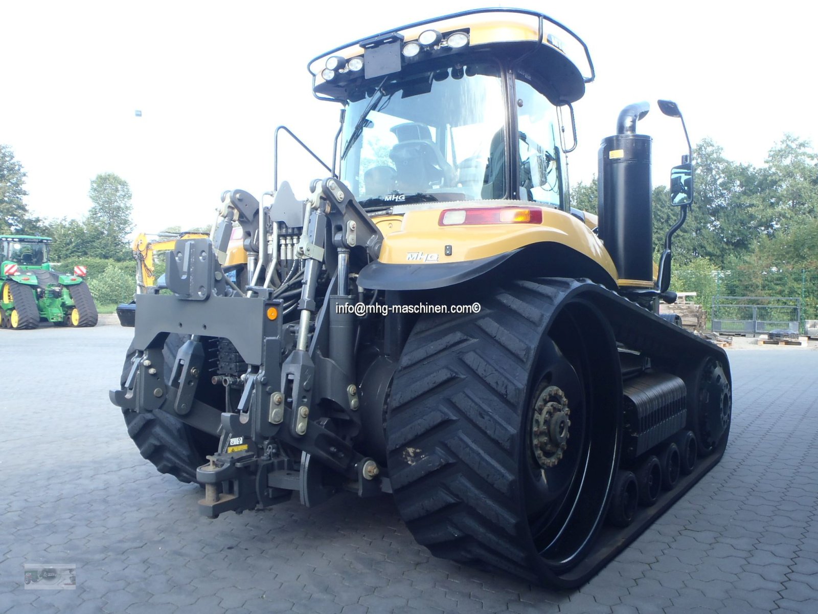 Raupentraktor van het type Challenger MT 875 E Hubwerk GPS/RTK, Gebrauchtmaschine in Gescher (Foto 7)