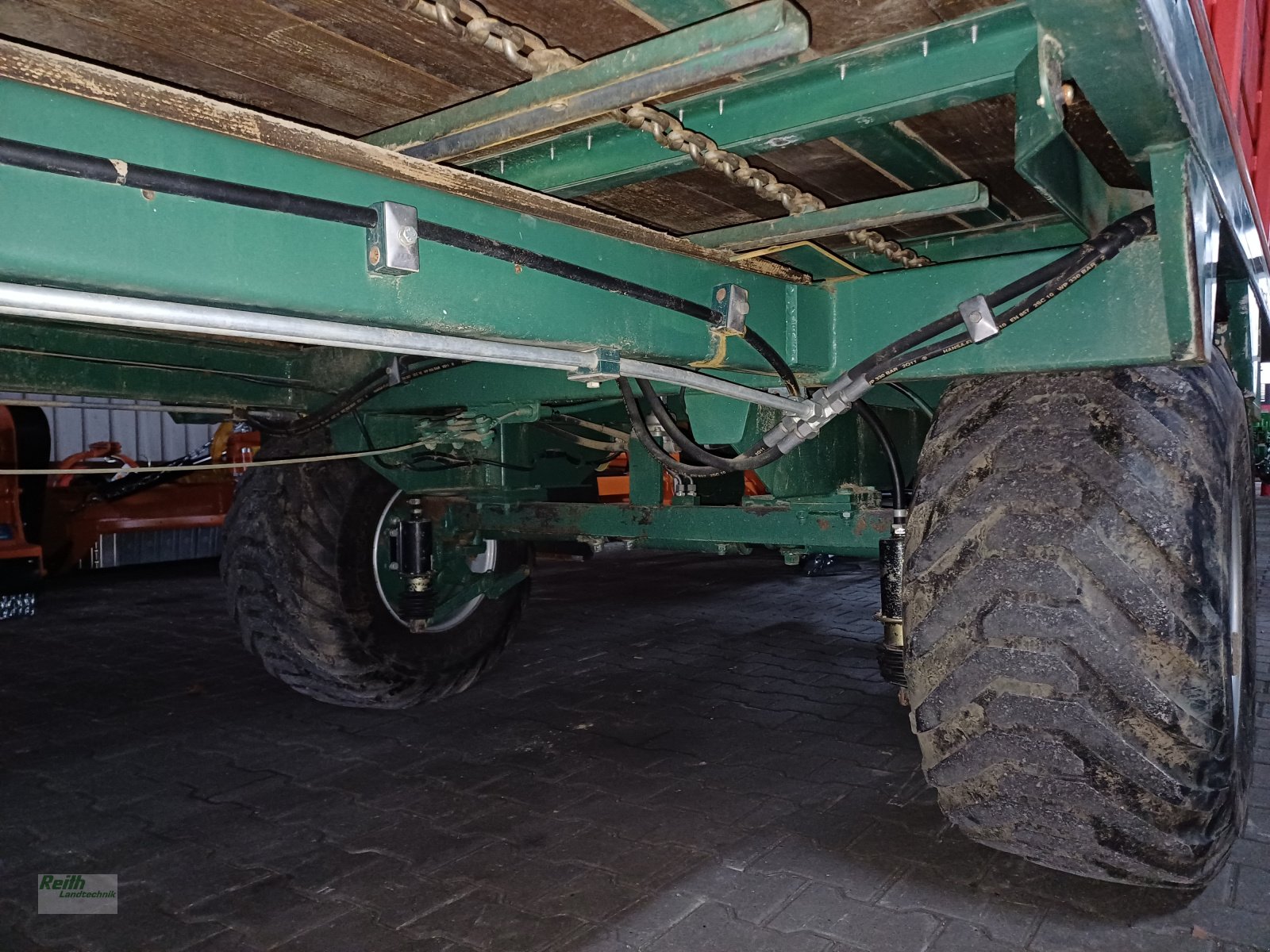 Rebenladewagen m. Abreißgerät des Typs Wallner Hopfen-Rebenladewagen XXL, Gebrauchtmaschine in Wolnzach (Bild 5)