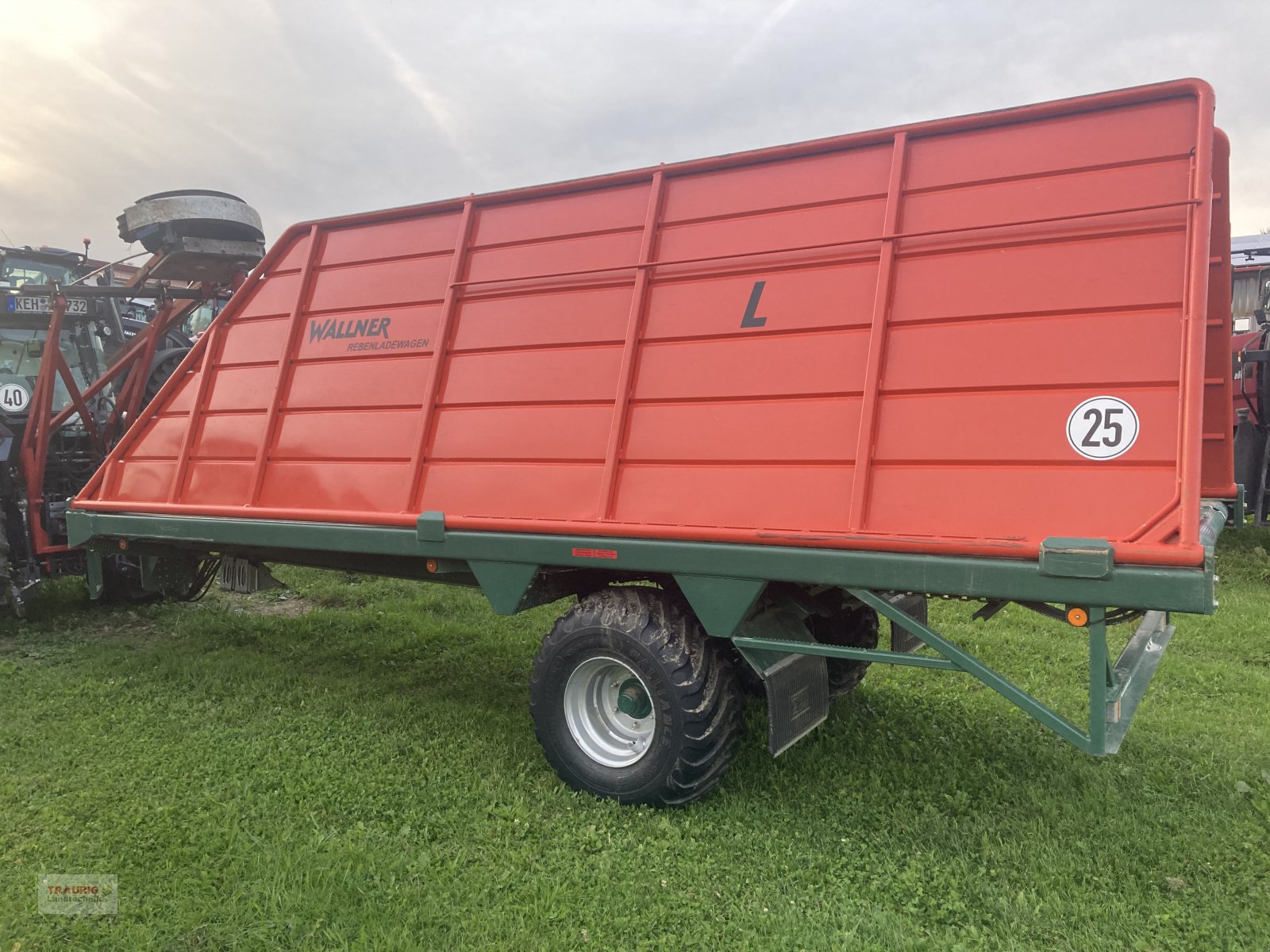 Rebenladewagen m. Abreißgerät typu Wallner Rebenladewagen "L", Gebrauchtmaschine v Mainburg/Wambach (Obrázok 7)