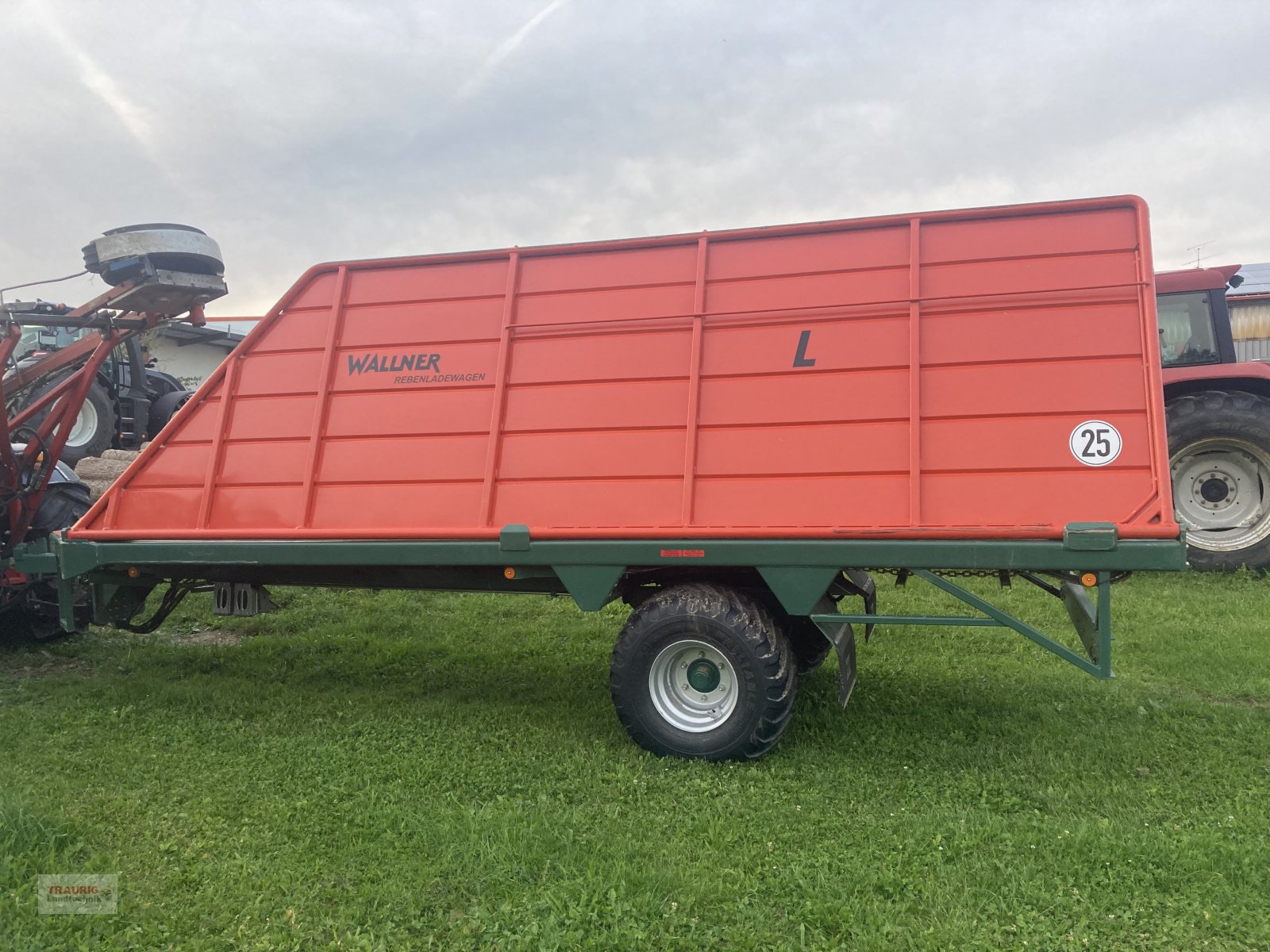 Rebenladewagen m. Abreißgerät typu Wallner Rebenladewagen "L", Gebrauchtmaschine v Mainburg/Wambach (Obrázek 8)