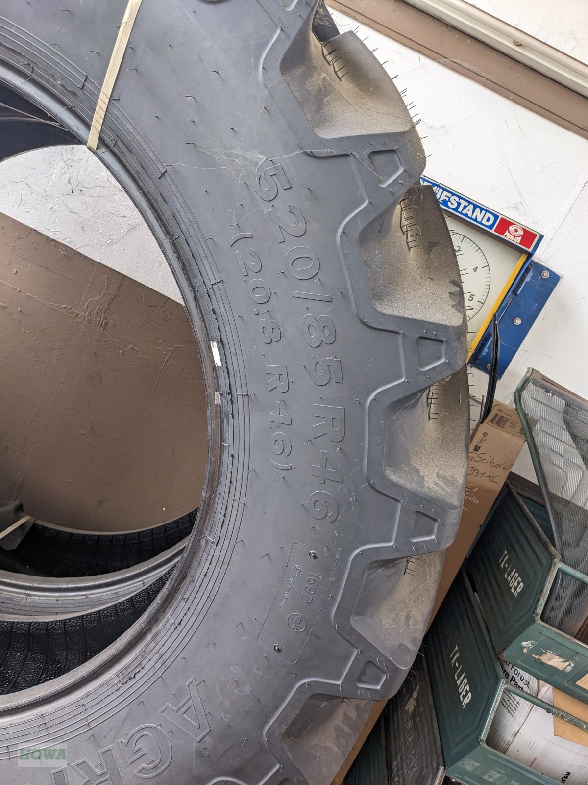 Reifen Türe ait Alliance 520/85 R 46, Neumaschine içinde Neusorg (resim 2)