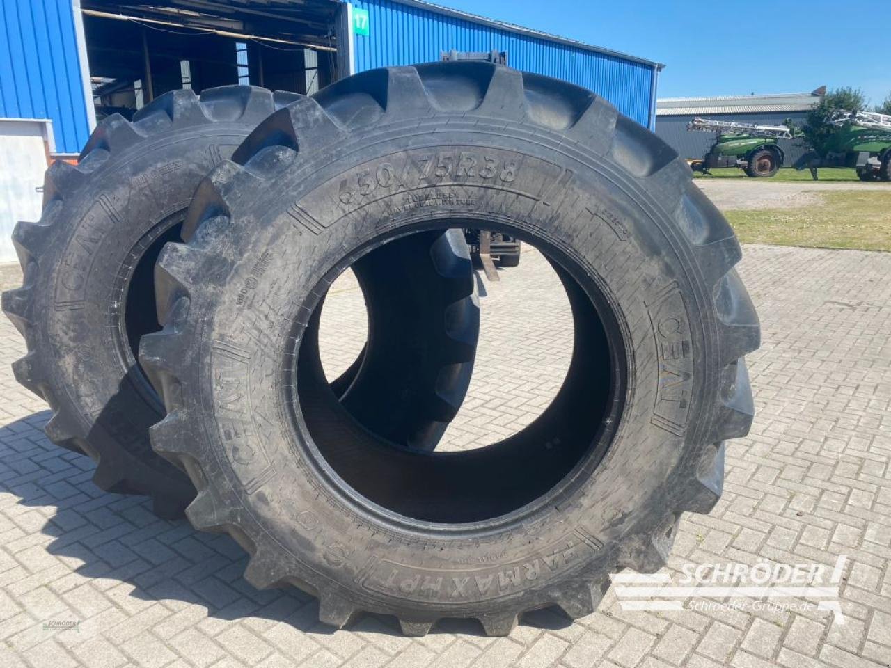 Reifen du type Ceat 2X 650/75 R38, Gebrauchtmaschine en Twistringen (Photo 2)