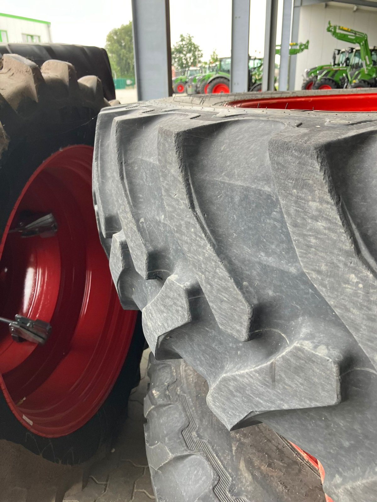 Reifen Türe ait Fendt 380/80R38 + VF380/90R54 3,8m S, Gebrauchtmaschine içinde Lohe-Rickelshof (resim 3)