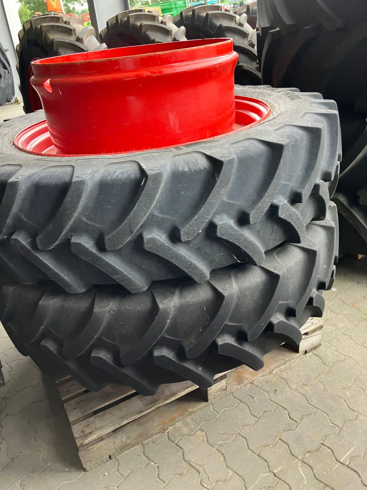 Reifen typu Fendt 380/80R38 + VF380/90R54 3,8m S, Gebrauchtmaschine w Lohe-Rickelshof (Zdjęcie 5)