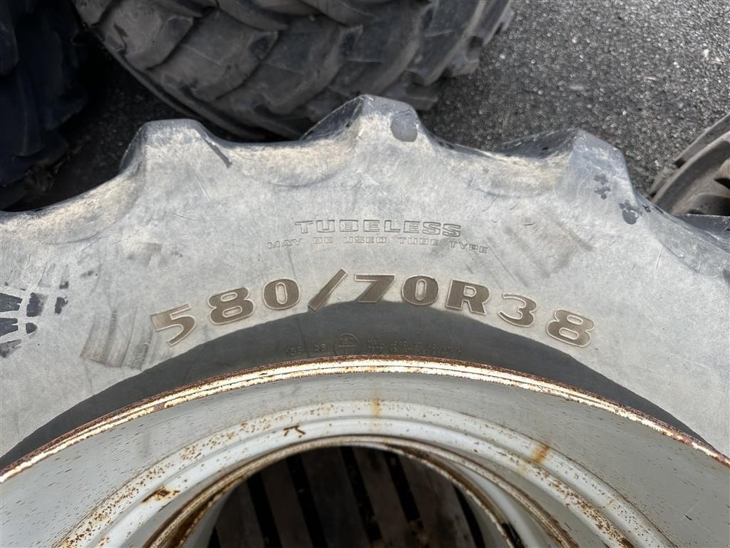 Reifen Türe ait GoodYear 580/70R38, Gebrauchtmaschine içinde Gjerlev J. (resim 3)