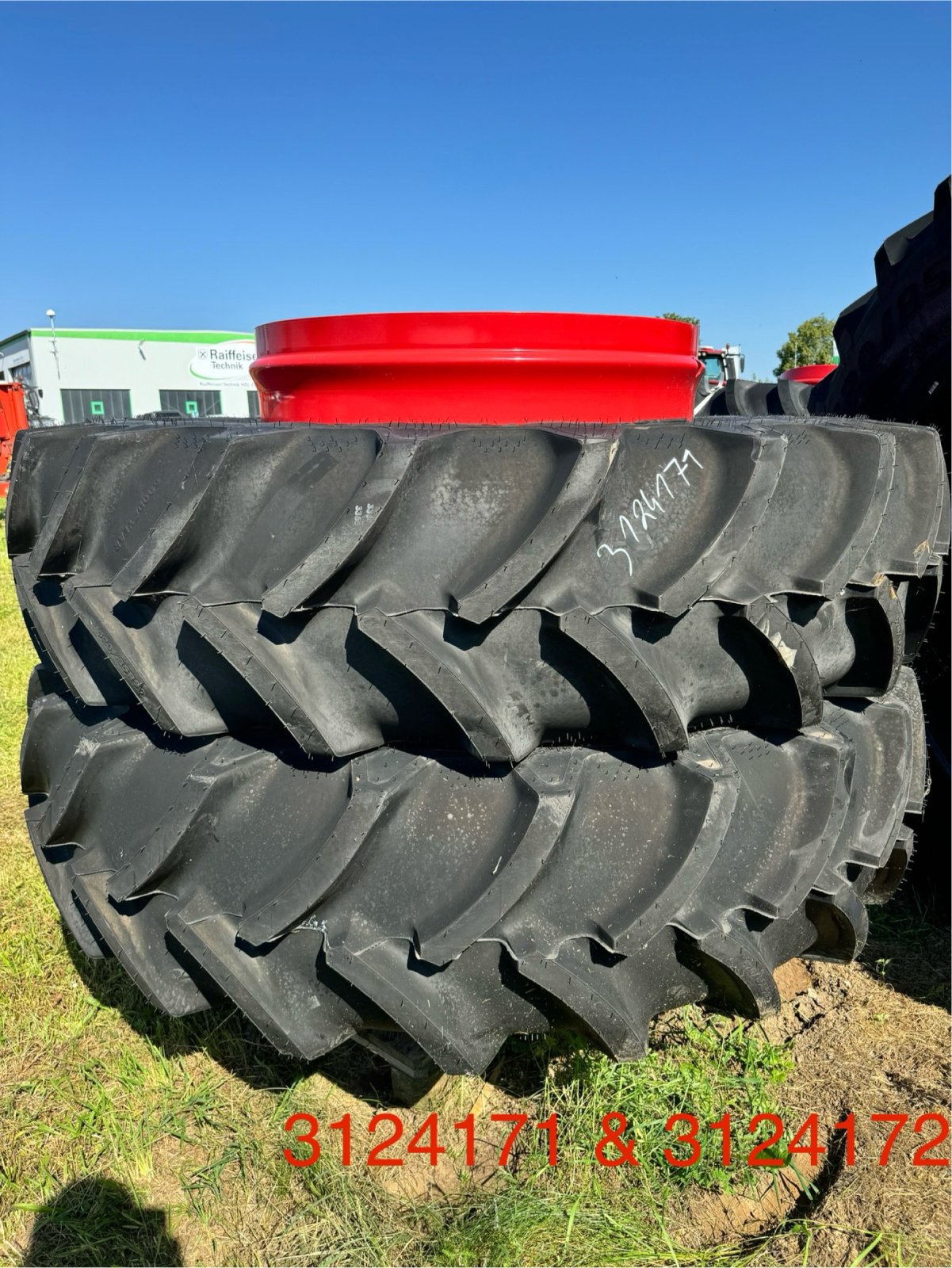 Reifen типа Grasdorf 420/85 R38 + 520/85 R50, Gebrauchtmaschine в Goldberg (Фотография 1)