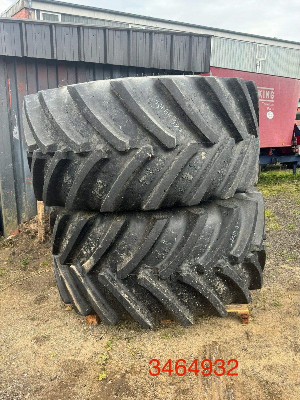 Reifen tipa Grasdorf BKT 800/65 R32 8-Loch, Gebrauchtmaschine u Elmenhorst-Lanken (Slika 1)