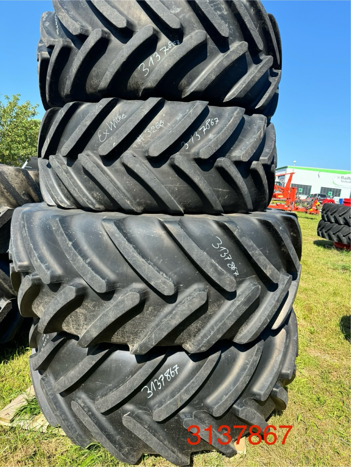 Reifen van het type Grasdorf Michelin 540/65R28 & 650/65R38, Gebrauchtmaschine in Goldberg (Foto 1)