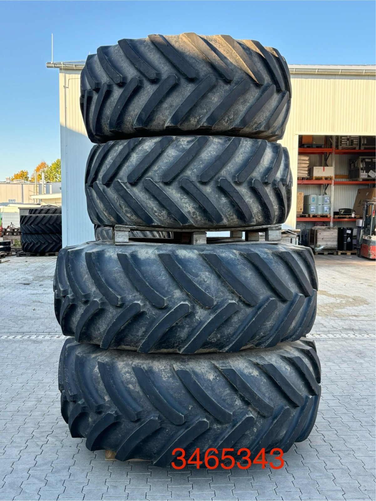 Reifen типа Grasdorf Michelin IF 650/75 R30 + IF 710/85R38, Gebrauchtmaschine в Bad Oldesloe (Фотография 1)