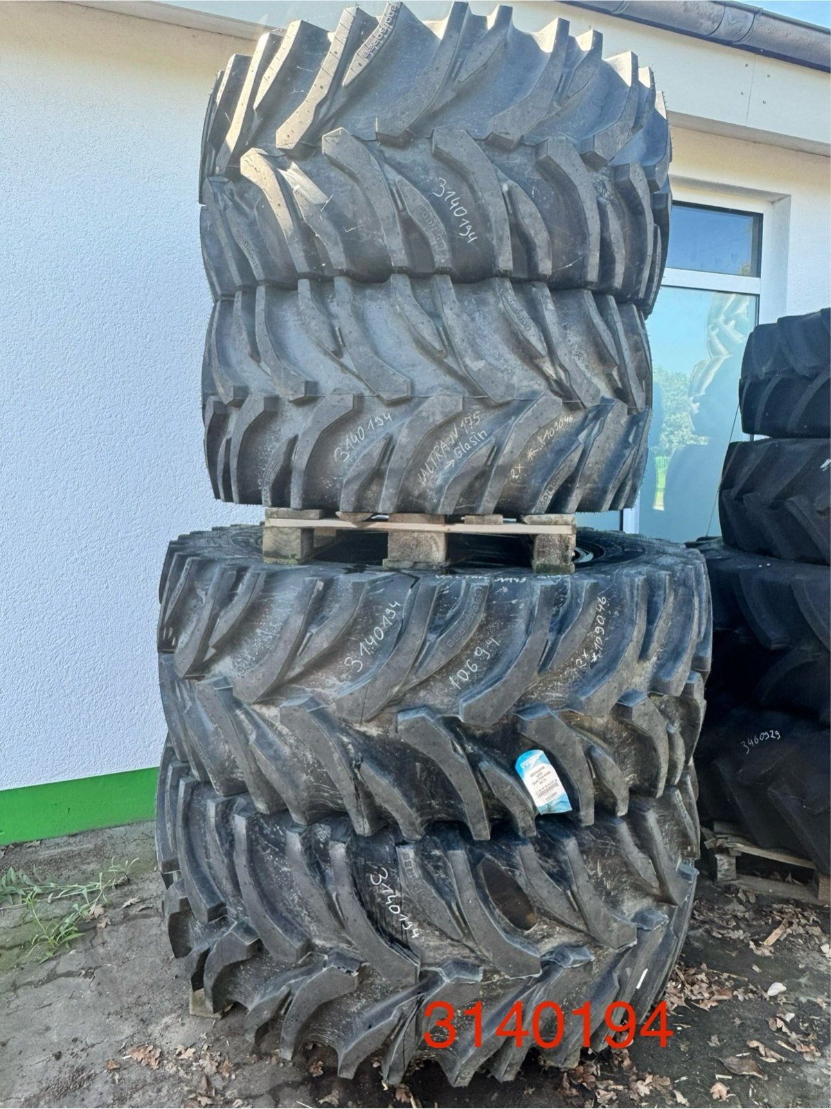 Reifen des Typs Grasdorf Nokian 650/65 R38+600/60 R28, Gebrauchtmaschine in Bützow (Bild 1)