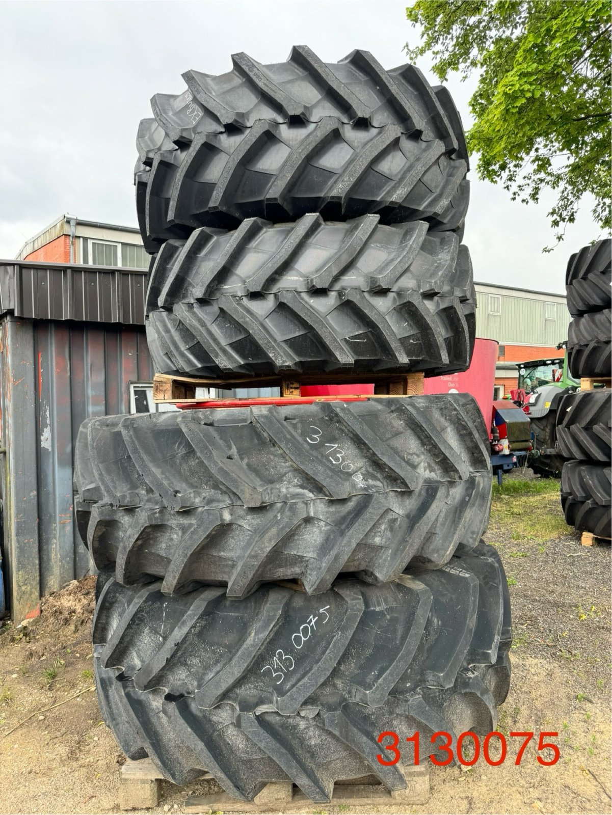 Reifen Türe ait Grasdorf Trelleborg 600/70 R30 + 710/70, Gebrauchtmaschine içinde Elmenhorst-Lanken (resim 1)