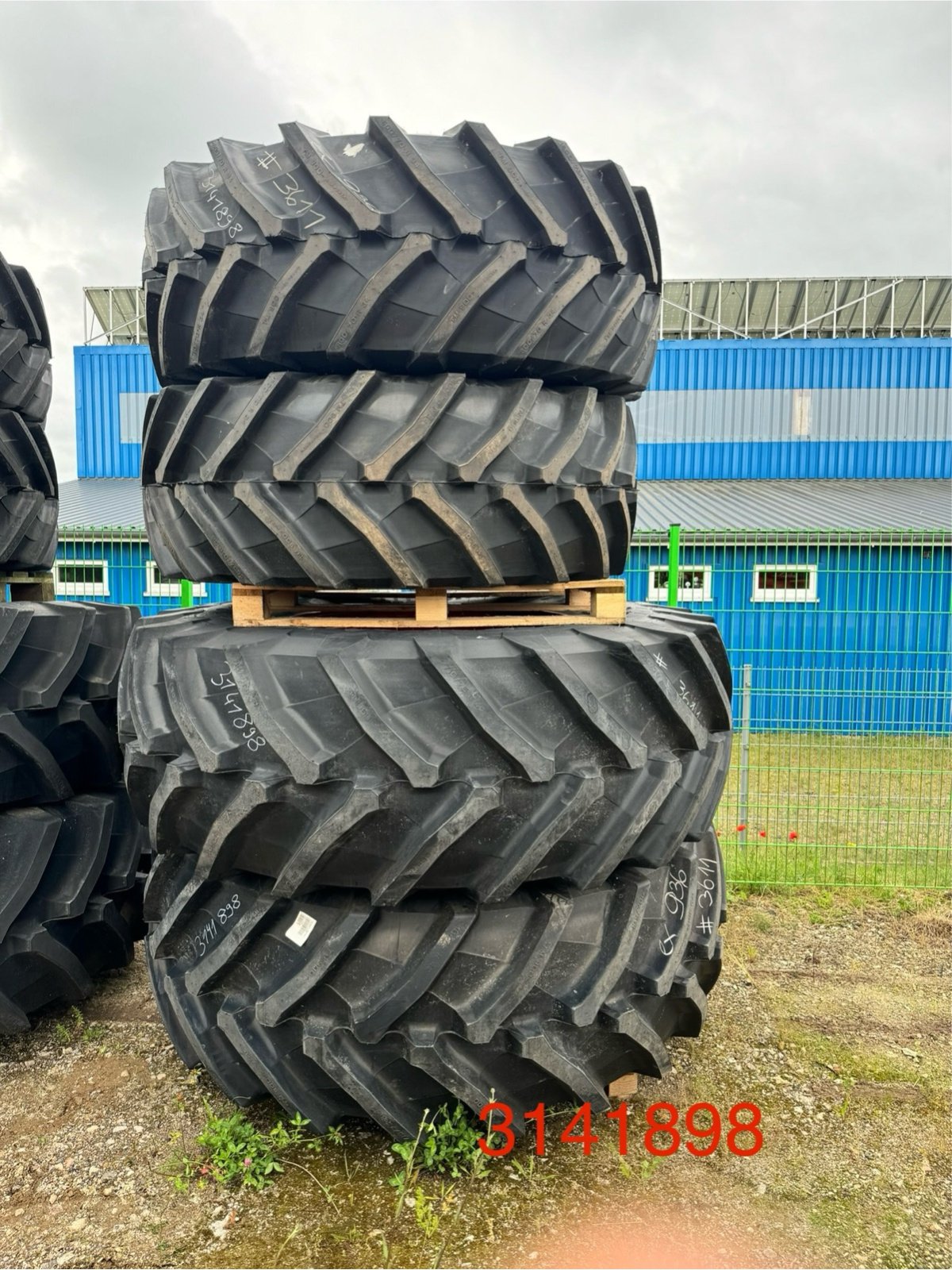 Reifen от тип Grasdorf Trelleborg 600/70 R34 + 710/75R42, Gebrauchtmaschine в Gadebusch (Снимка 1)