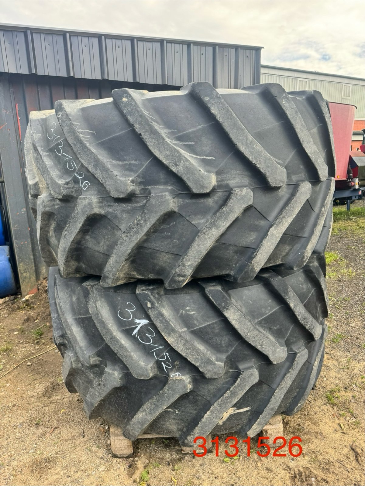 Reifen Türe ait Grasdorf Trelleborg TM900 710/70R34, Gebrauchtmaschine içinde Elmenhorst-Lanken (resim 1)