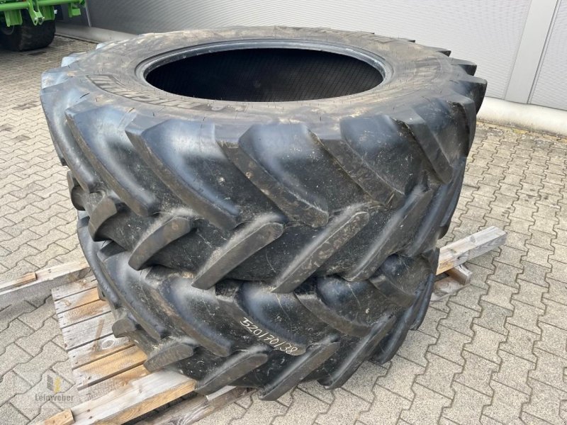 Reifen tipa Michelin 520/70R38, Gebrauchtmaschine u Neuhof - Dorfborn
