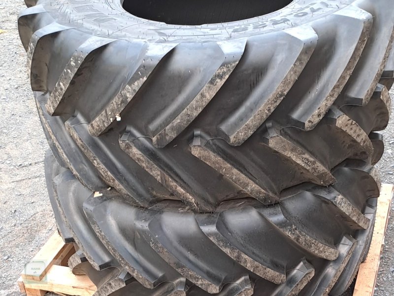 Reifen van het type Michelin 600/70R28, Neumaschine in Gross-Bieberau