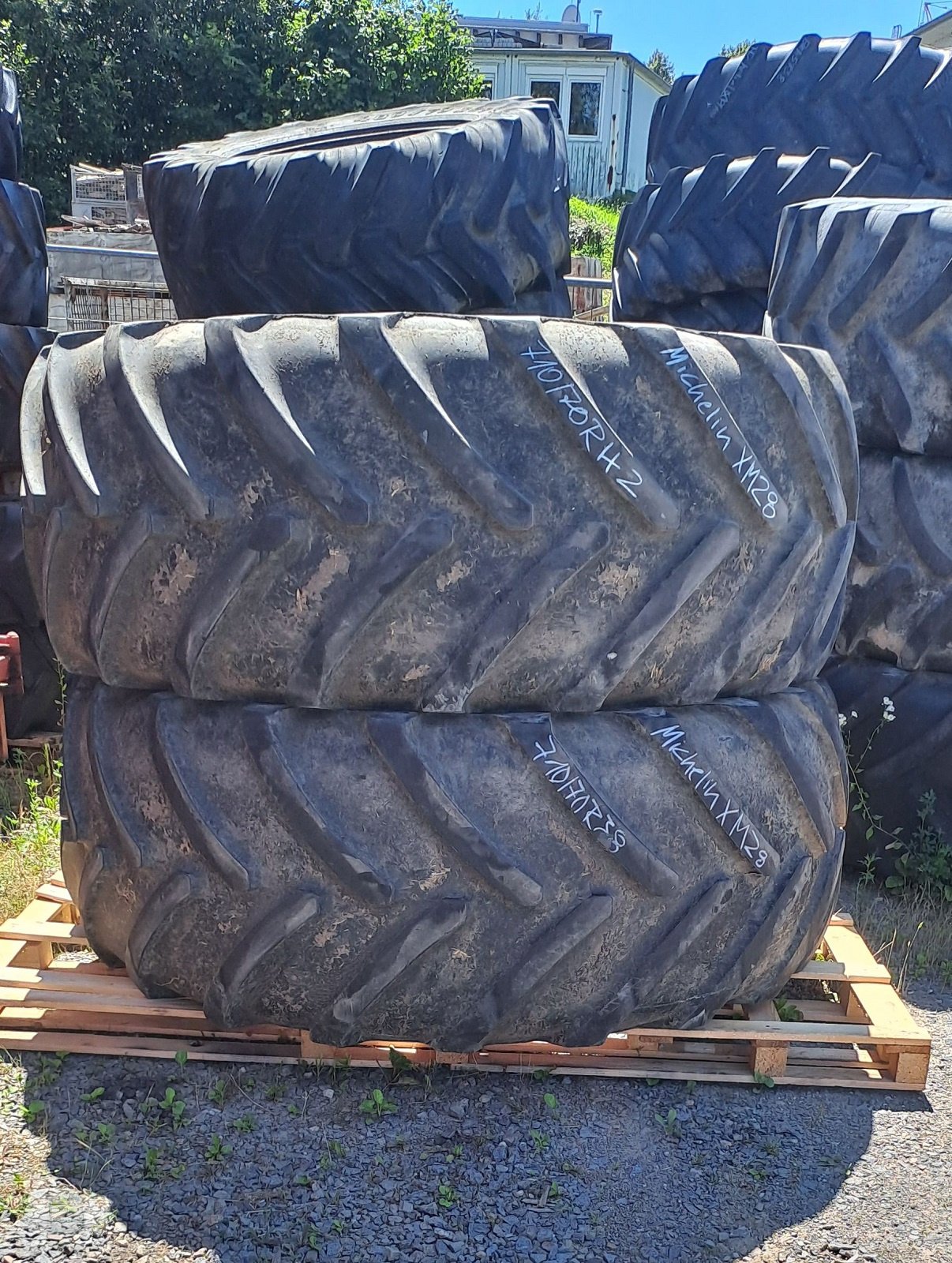 Reifen del tipo Michelin 710/70R42, Gebrauchtmaschine In Gross-Bieberau (Immagine 1)