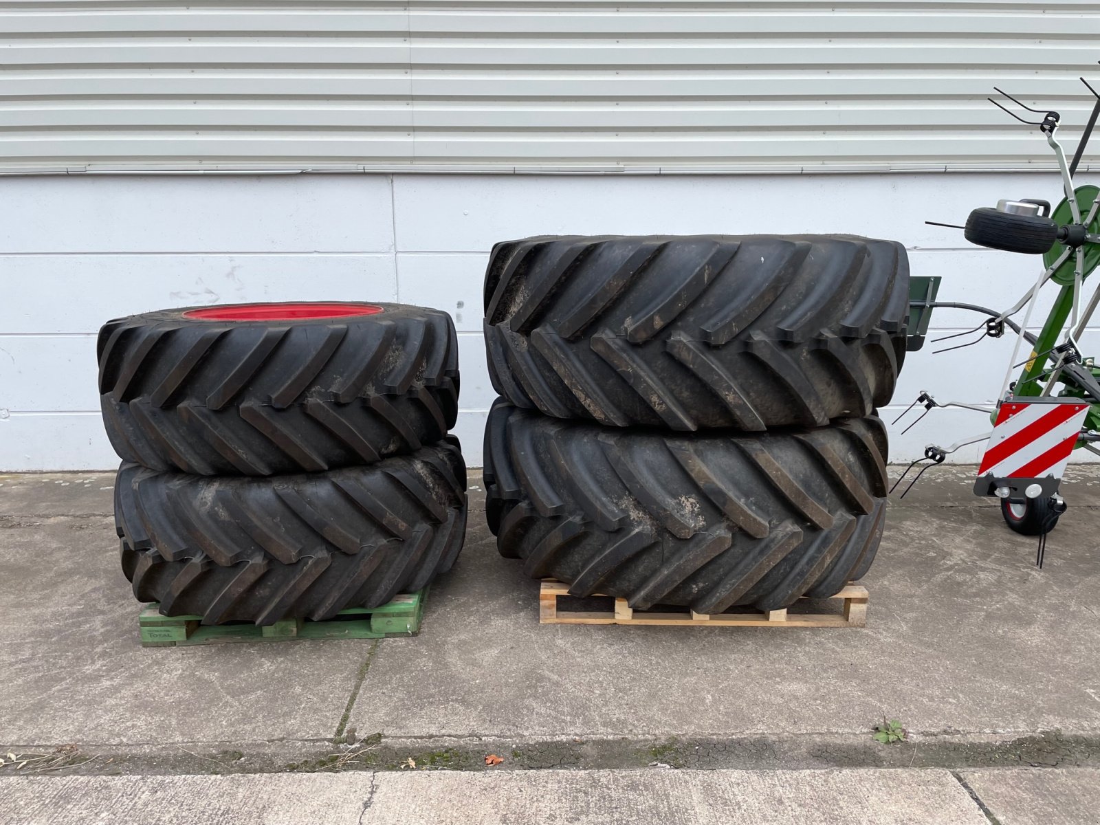 Reifen typu Michelin Räder 2x800 + 2x650, Gebrauchtmaschine v Ebeleben (Obrázek 1)