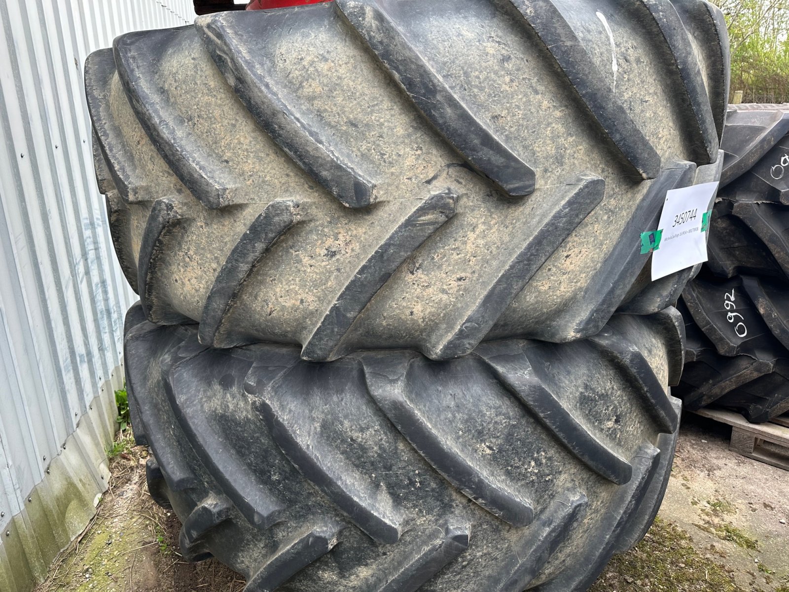 Reifen van het type Michelin Zwillinge 16.9R34 + 800/70R38, Gebrauchtmaschine in Kruckow (Foto 2)