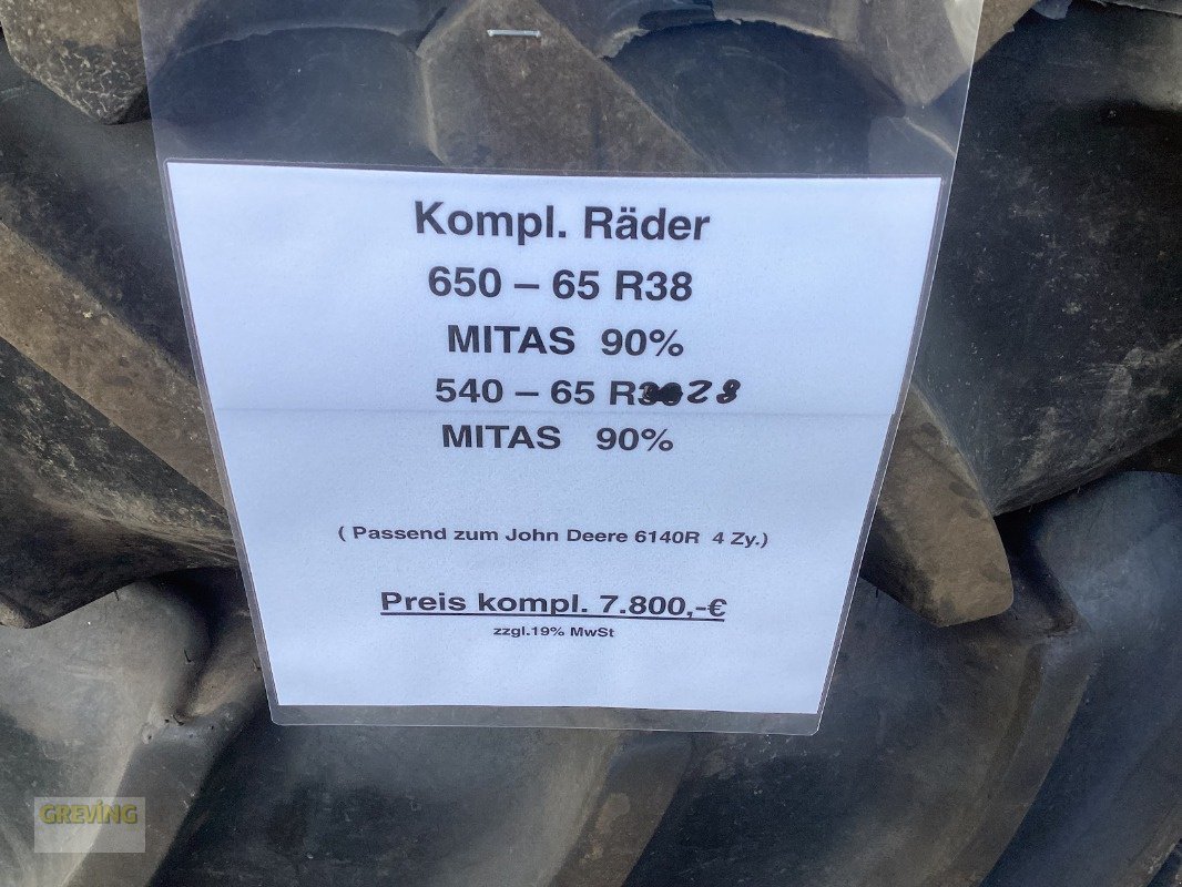 Reifen typu Mitas 650/65 R38 + 540/65R28, Gebrauchtmaschine w Ahaus (Zdjęcie 7)