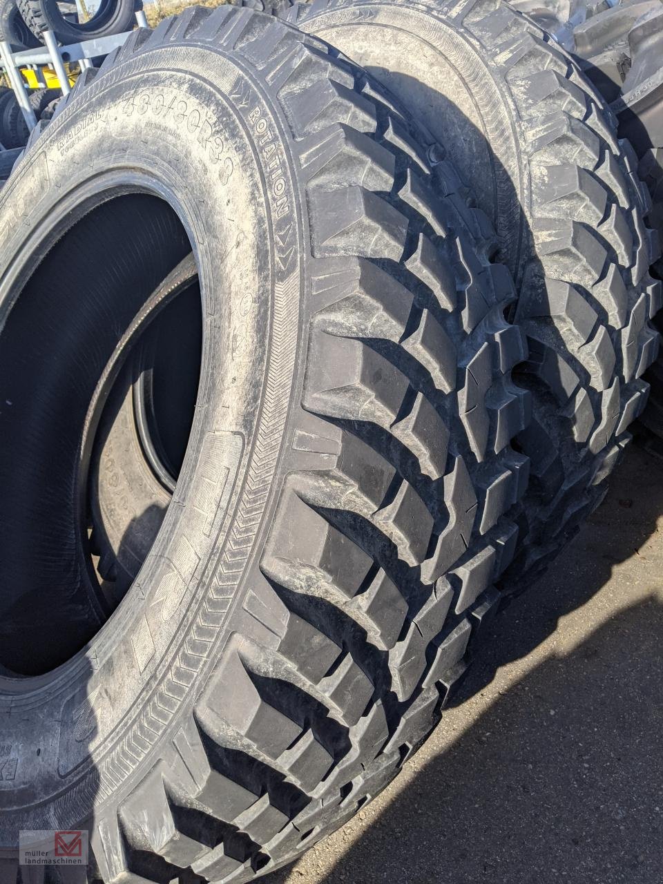 Reifen του τύπου Nokian Reifen 480/80 R 38 TRI 2 Extreme Steel, Gebrauchtmaschine σε Bonndorf (Φωτογραφία 1)