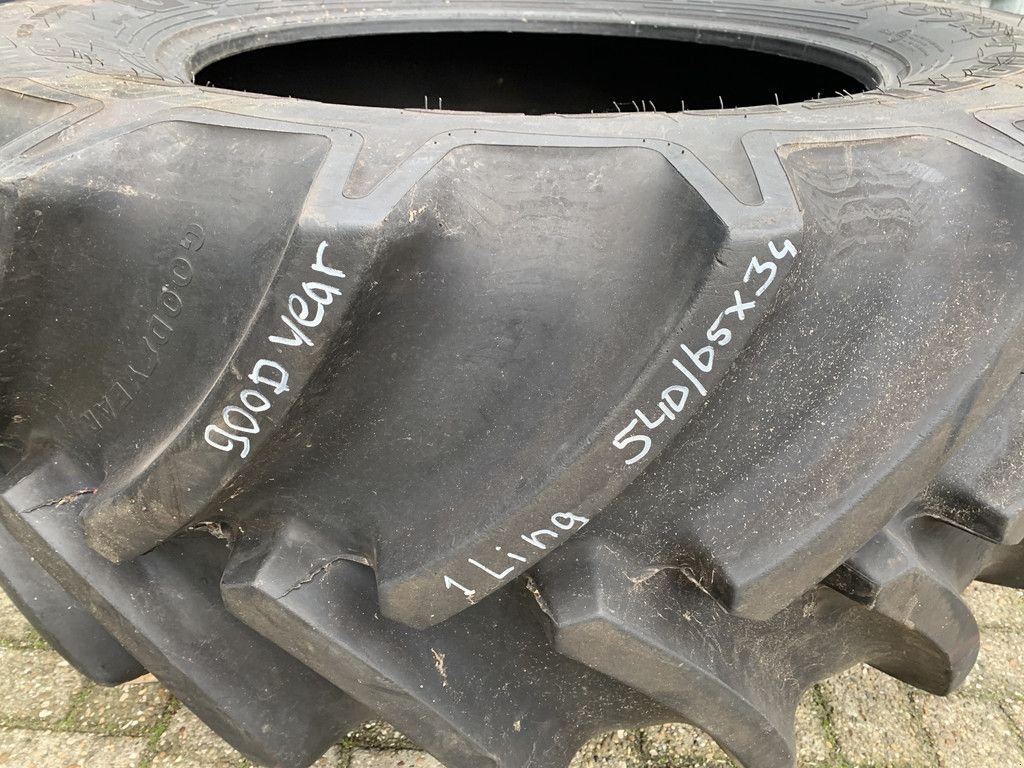 Reifen du type Sonstige Goodyear 540/65R34 OPTITRAC DT818, Gebrauchtmaschine en MARIENHEEM (Photo 3)