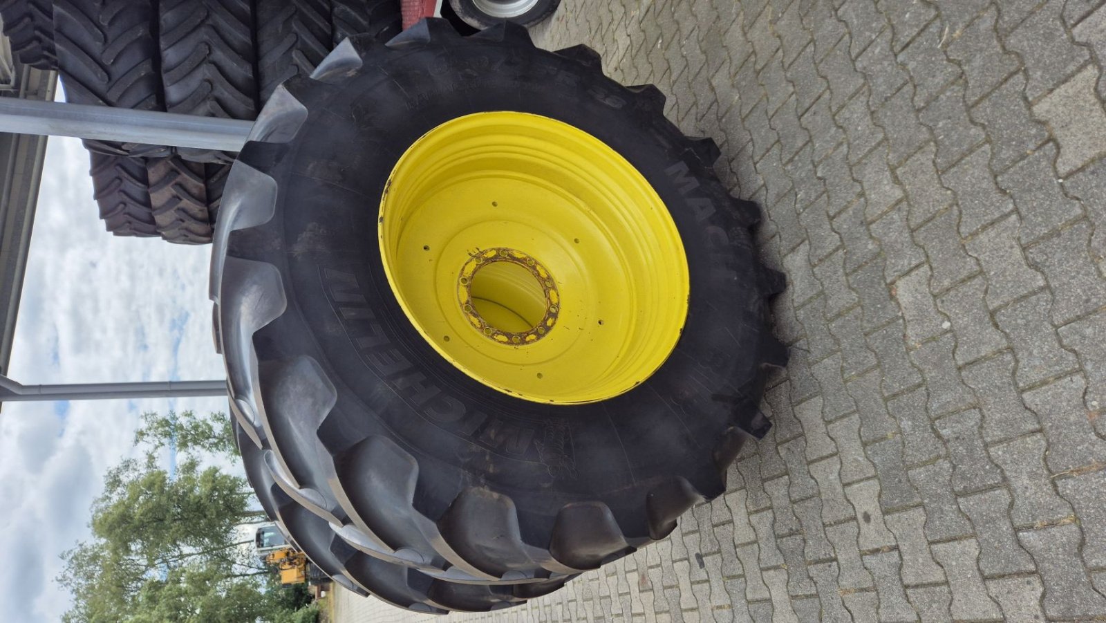 Reifen du type Sonstige JOHN DEERE wielen met Michelin banden 650/75R38 27mm, Gebrauchtmaschine en Schoonebeek (Photo 2)