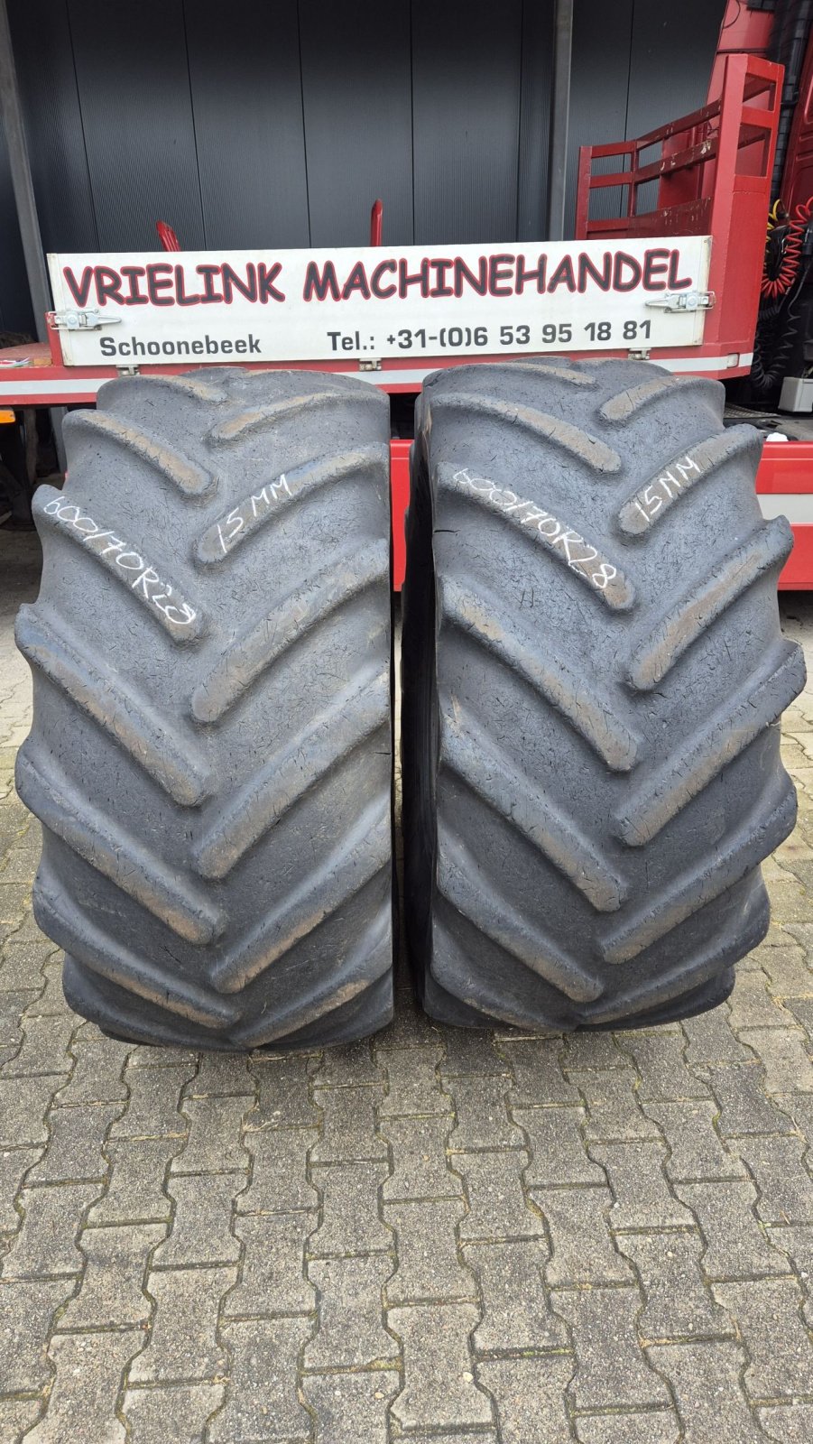 Reifen tipa Sonstige MICHELIN MACHXBIB 600/70R28 met 15mm, Gebrauchtmaschine u Schoonebeek (Slika 5)