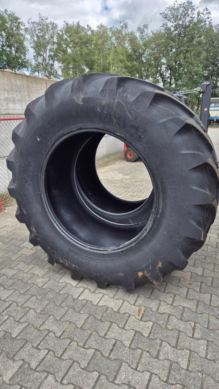 Reifen des Typs Sonstige MICHELIN MACHXBIB 710/70R42 22mm, Gebrauchtmaschine in Schoonebeek (Bild 3)