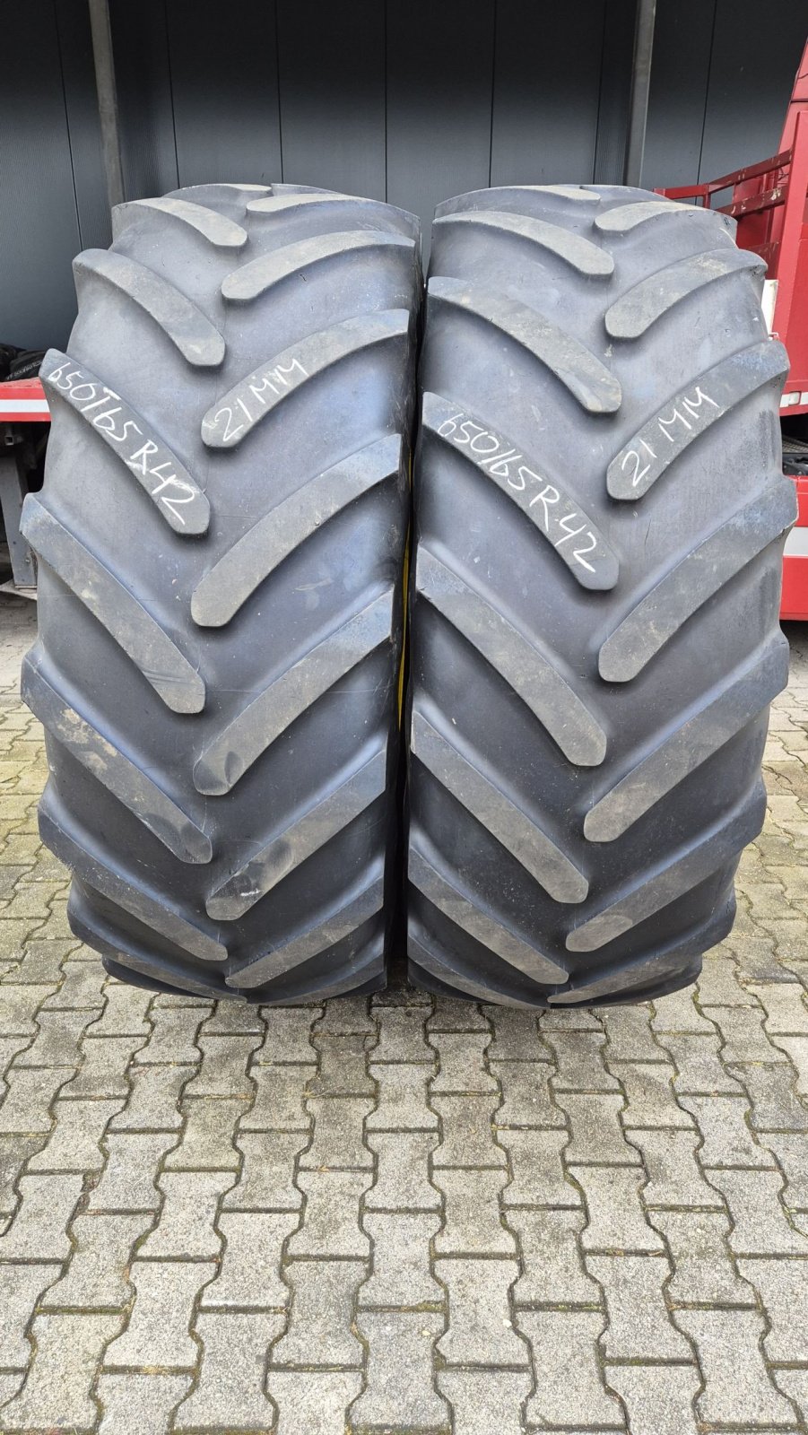 Reifen a típus Sonstige MICHELIN MULTIBIB 650/65R42 op John Deere velgen, Gebrauchtmaschine ekkor: Schoonebeek (Kép 5)