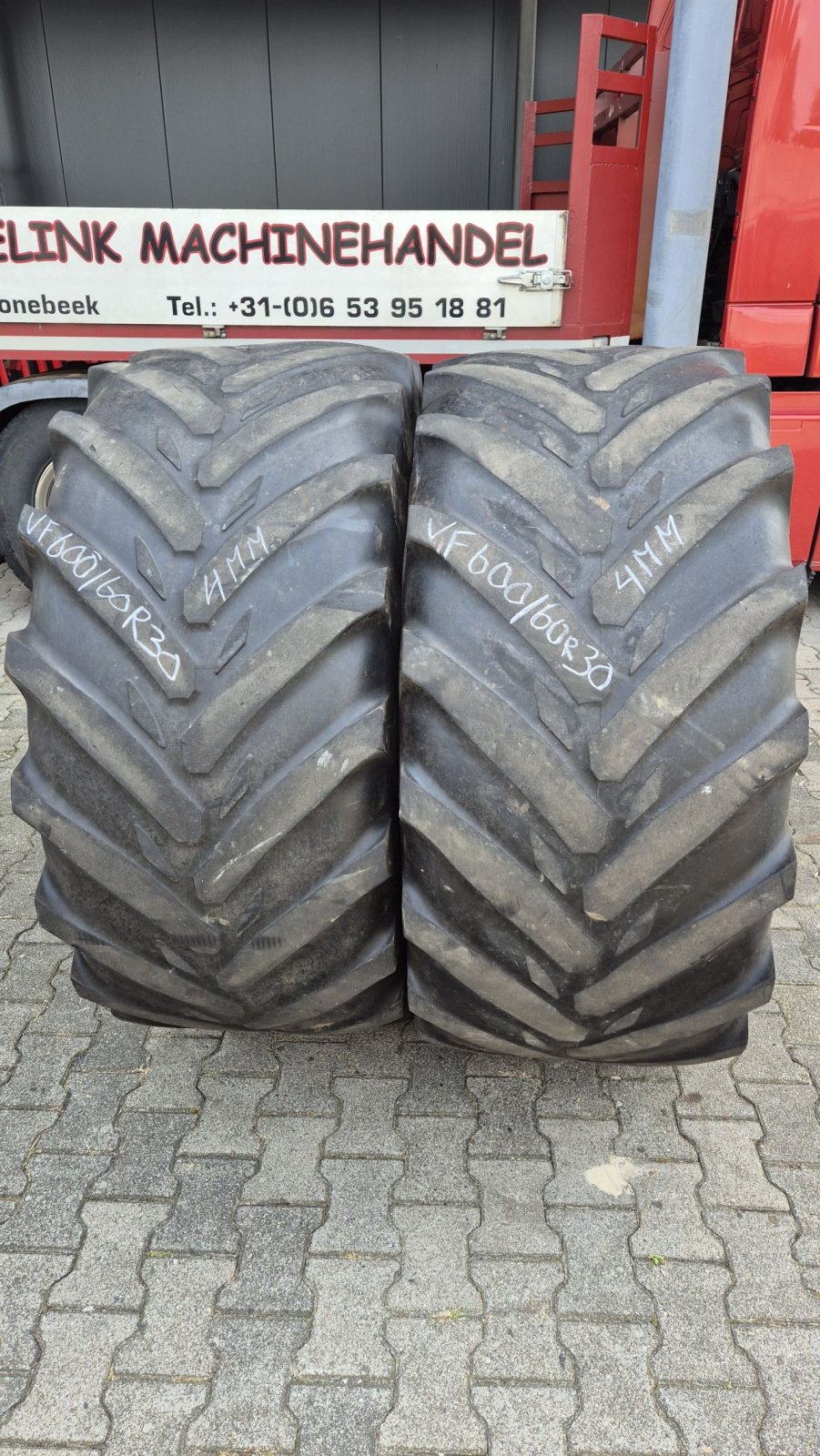 Reifen del tipo Sonstige MICHELIN XEOBIB VF600/60R30 met 4mm, Gebrauchtmaschine en Schoonebeek (Imagen 5)