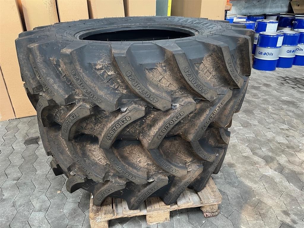 Reifen typu Starmaxx 480/70R28 Afmonteringsdæk, Gebrauchtmaschine w Støvring (Zdjęcie 1)