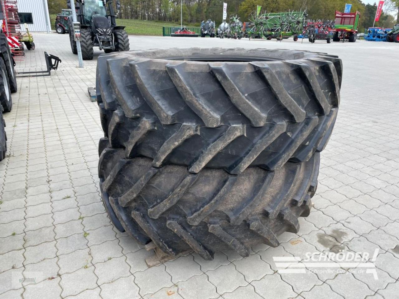 Reifen typu Trelleborg 2X 650/65 R42, Gebrauchtmaschine w Wildeshausen (Zdjęcie 8)