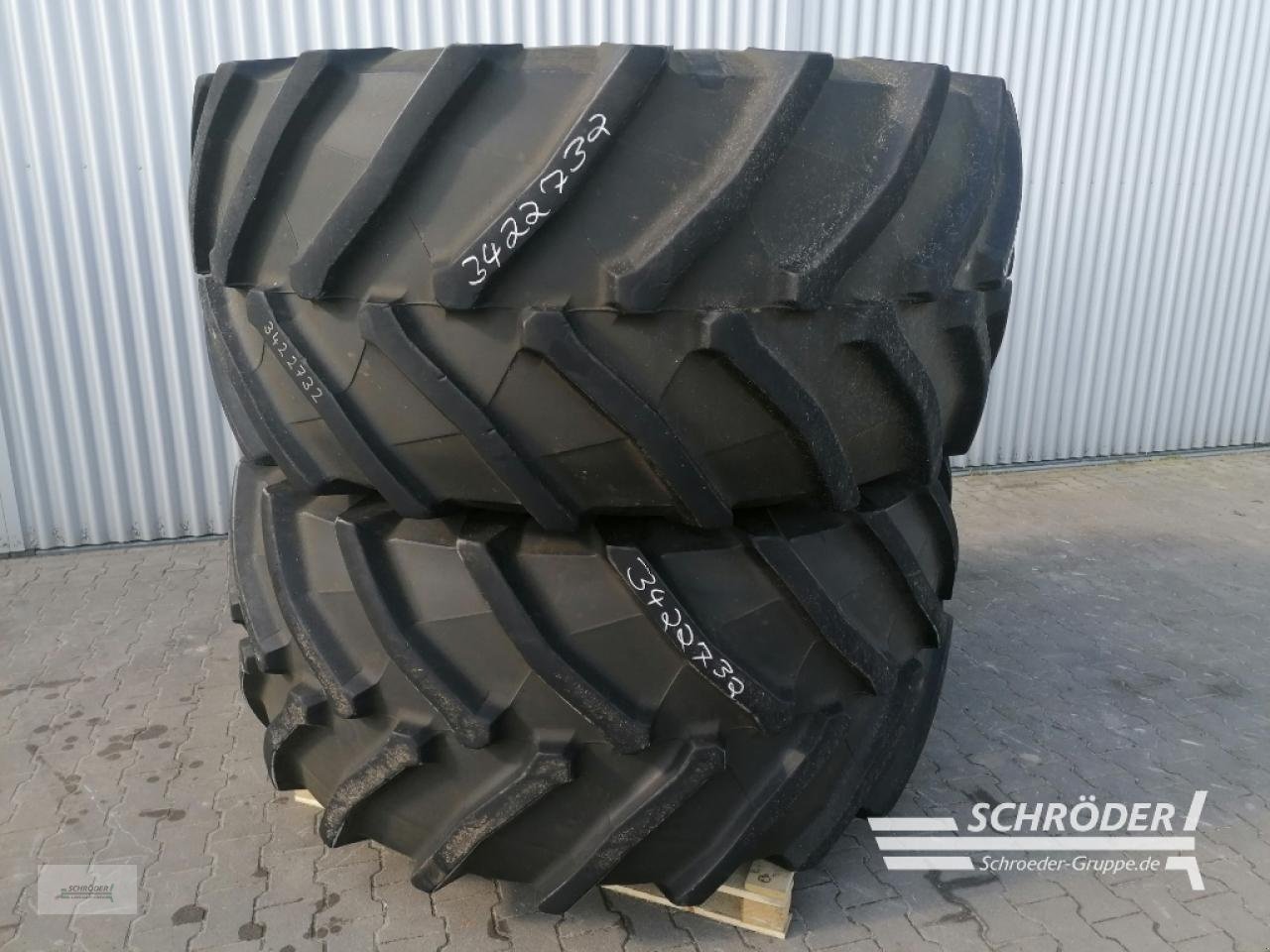 Reifen του τύπου Trelleborg 2X 900/60 R42, Gebrauchtmaschine σε Norden (Φωτογραφία 1)