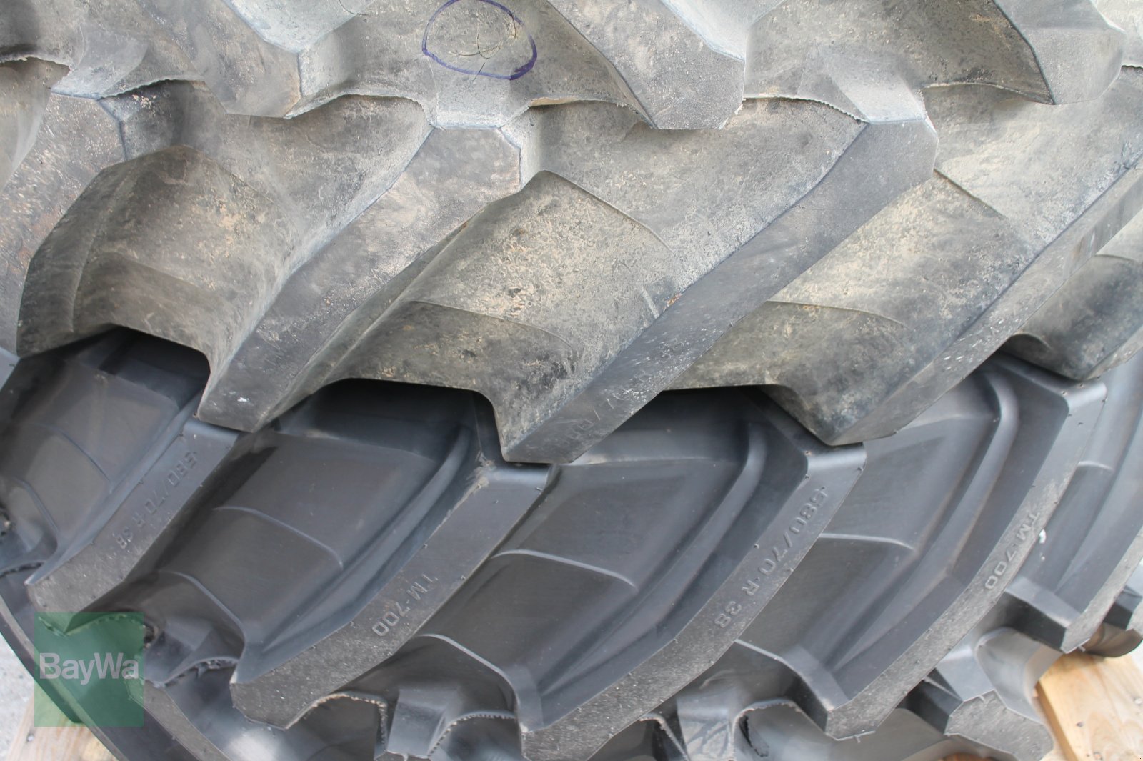 Reifen typu Trelleborg 580/70 R38, Gebrauchtmaschine w Straubing (Zdjęcie 4)