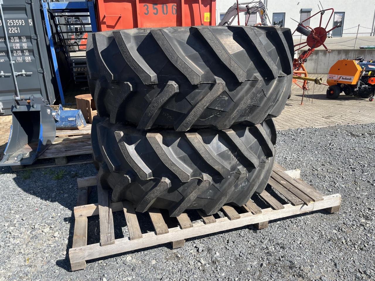 Reifen tipa Trelleborg 710/75R32 TM 2000, Gebrauchtmaschine u Neuhof - Dorfborn (Slika 2)