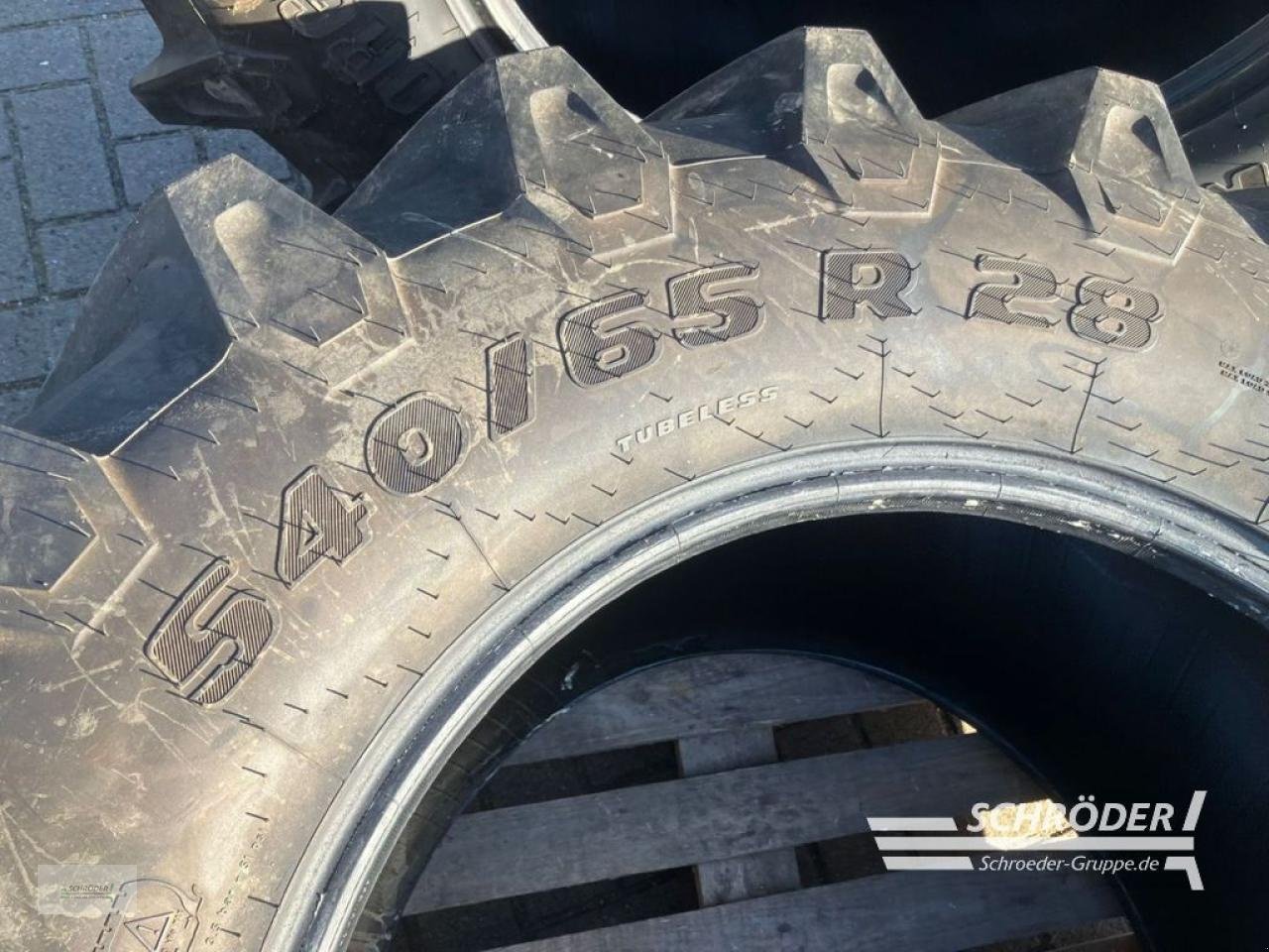 Reifen от тип Trelleborg DECKEN 2X  540/65 R28 UND 2X 650/65 R38, Gebrauchtmaschine в Twistringen (Снимка 5)