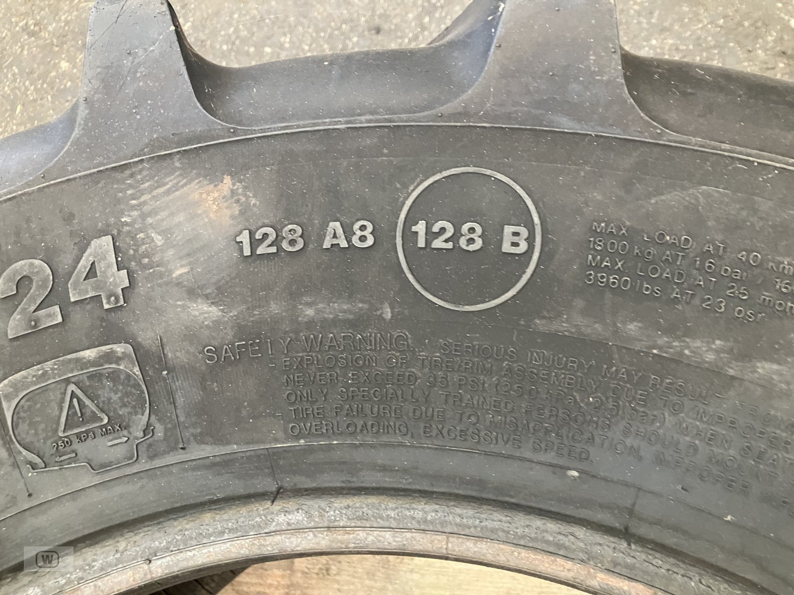 Reifen tipa Vredestein 440/65 R24, Gebrauchtmaschine u Zell an der Pram (Slika 10)