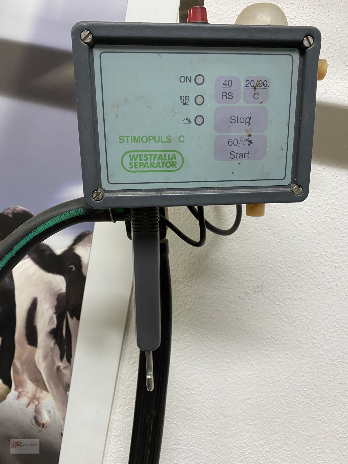 Rohrmelkanlage typu GEA Farm Technologies Stimopuls C, Gebrauchtmaschine v Engelsberg (Obrázek 1)