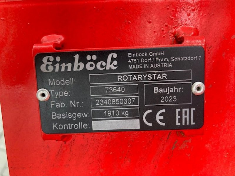 Rollhacke tip Einböck Rotorhacke ROTARYSTAR 640, Neumaschine in Amöneburg-Roßdorf (Poză 4)