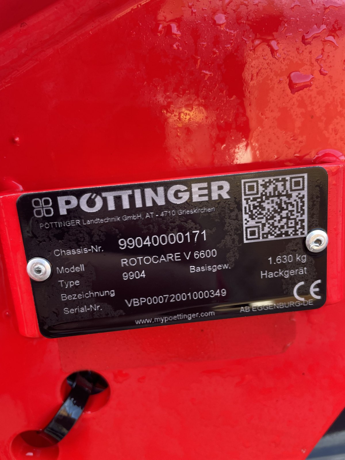 Rollhacke типа Pöttinger Rotocare V 6600, Gebrauchtmaschine в Lonnerstadt (Фотография 2)