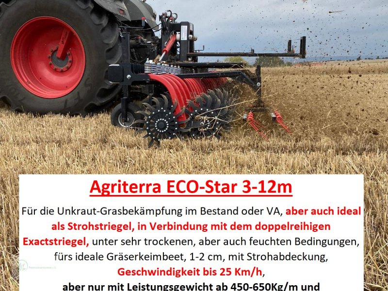 Rotorstriegel του τύπου Agriterra ECO-Star 620, Gebrauchtmaschine σε Donnersdorf (Φωτογραφία 1)