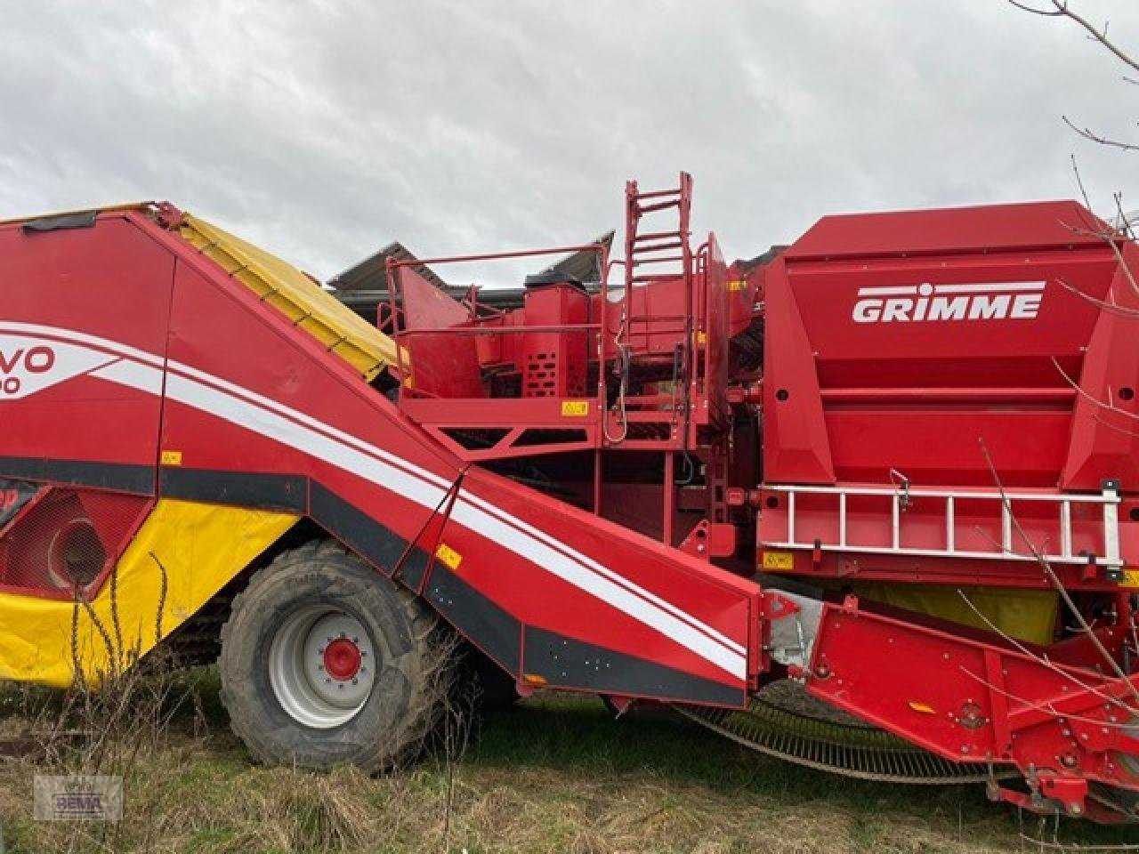 Rübenroder Türe ait Grimme EVO 290 AirSep, Gebrauchtmaschine içinde Bad Belzig (resim 3)