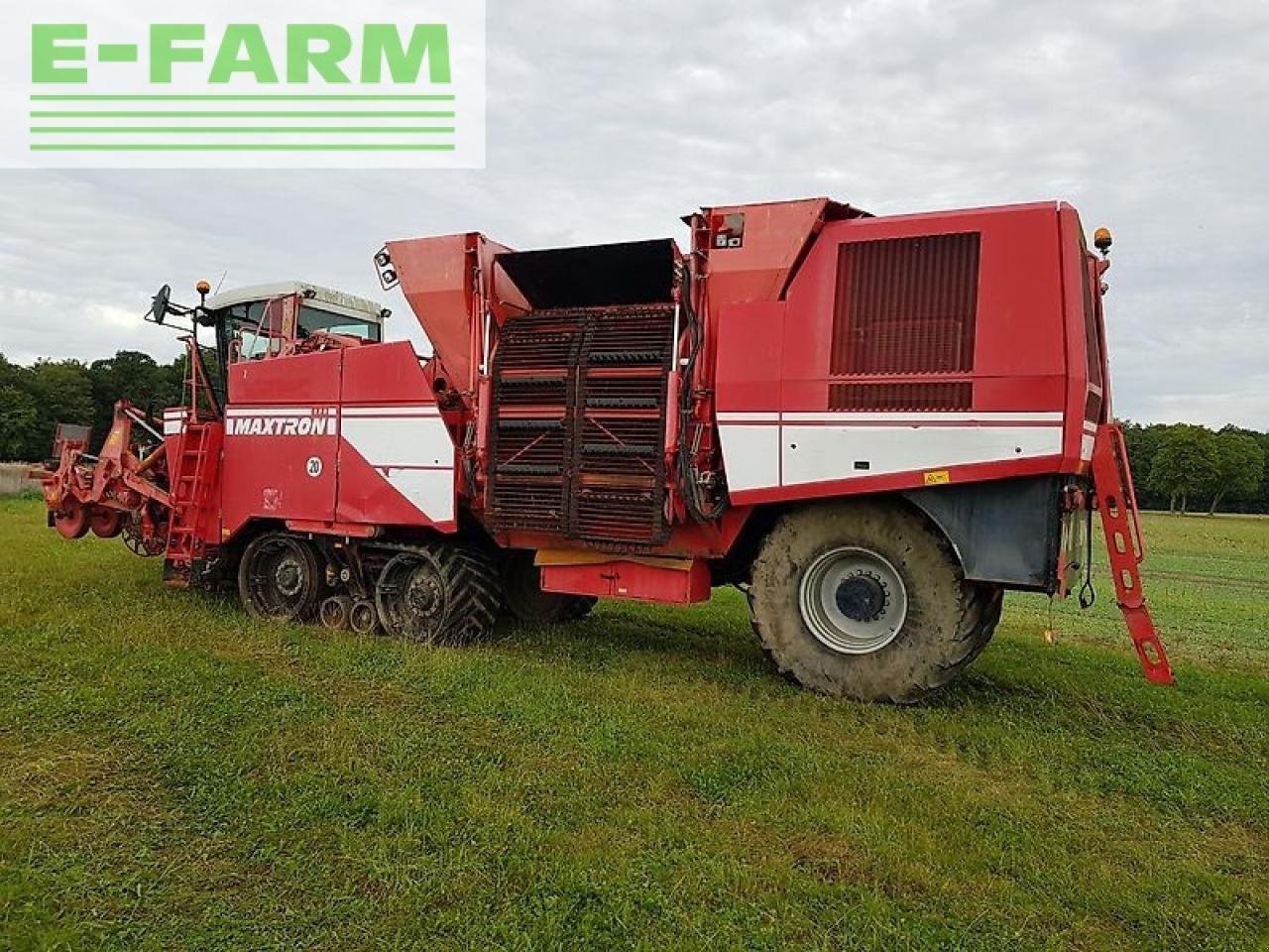 Rübenroder van het type Grimme maxtron 620, Gebrauchtmaschine in EIXEN (Foto 3)