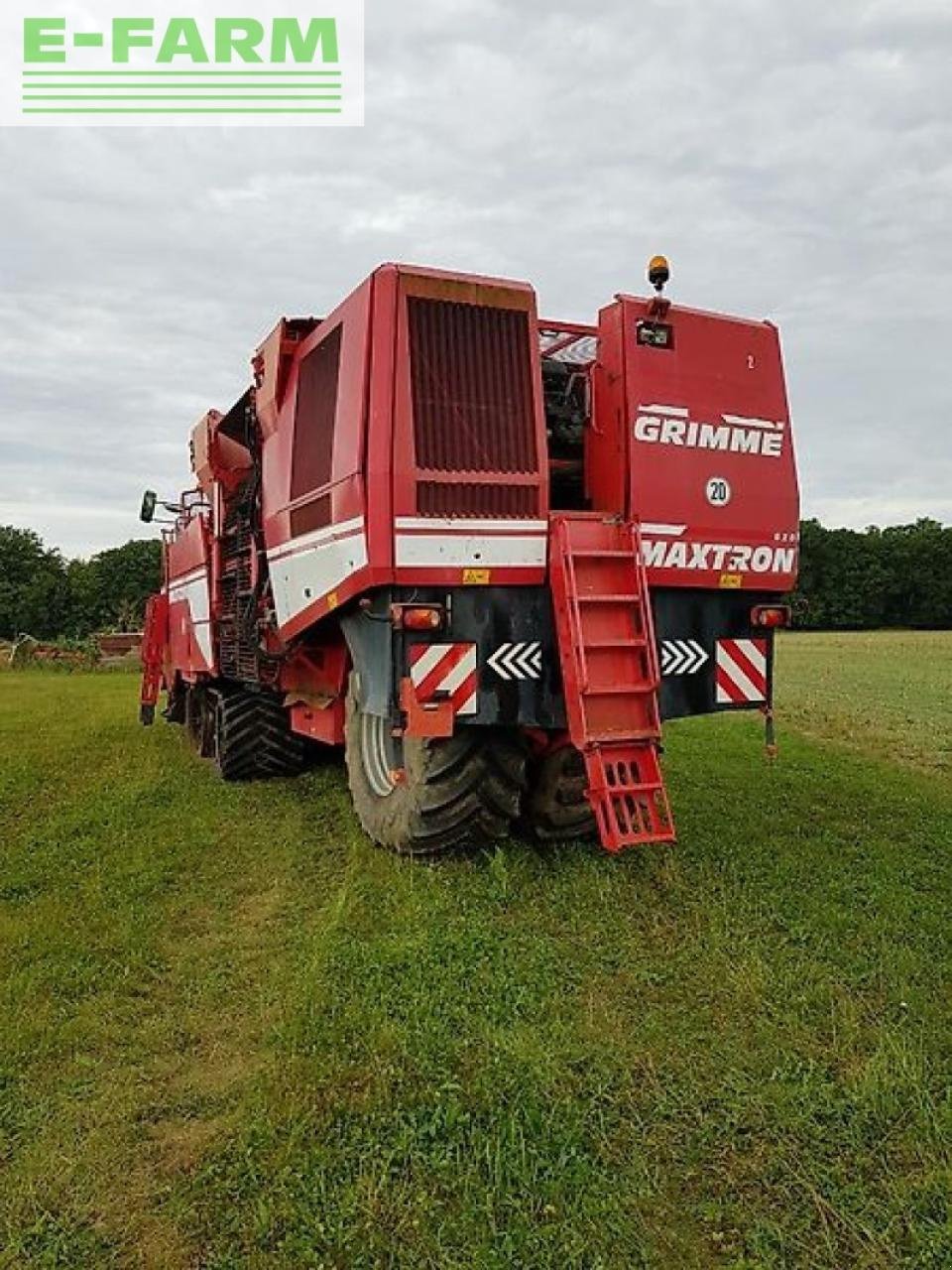 Rübenroder van het type Grimme maxtron 620, Gebrauchtmaschine in EIXEN (Foto 4)