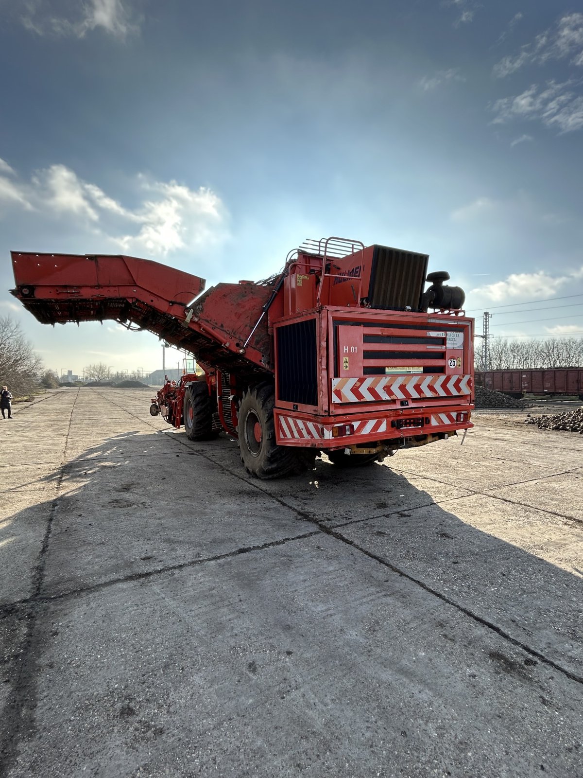 Rübenroder del tipo Holmer T 2, Gebrauchtmaschine In Halbturn (Immagine 3)