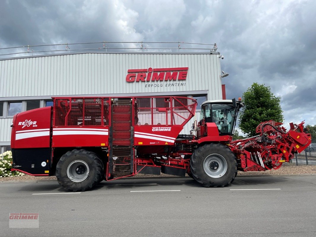 Rübenvollernter Türe ait Grimme REXOR 620 Rüttelschar, Gebrauchtmaschine içinde Damme (resim 7)